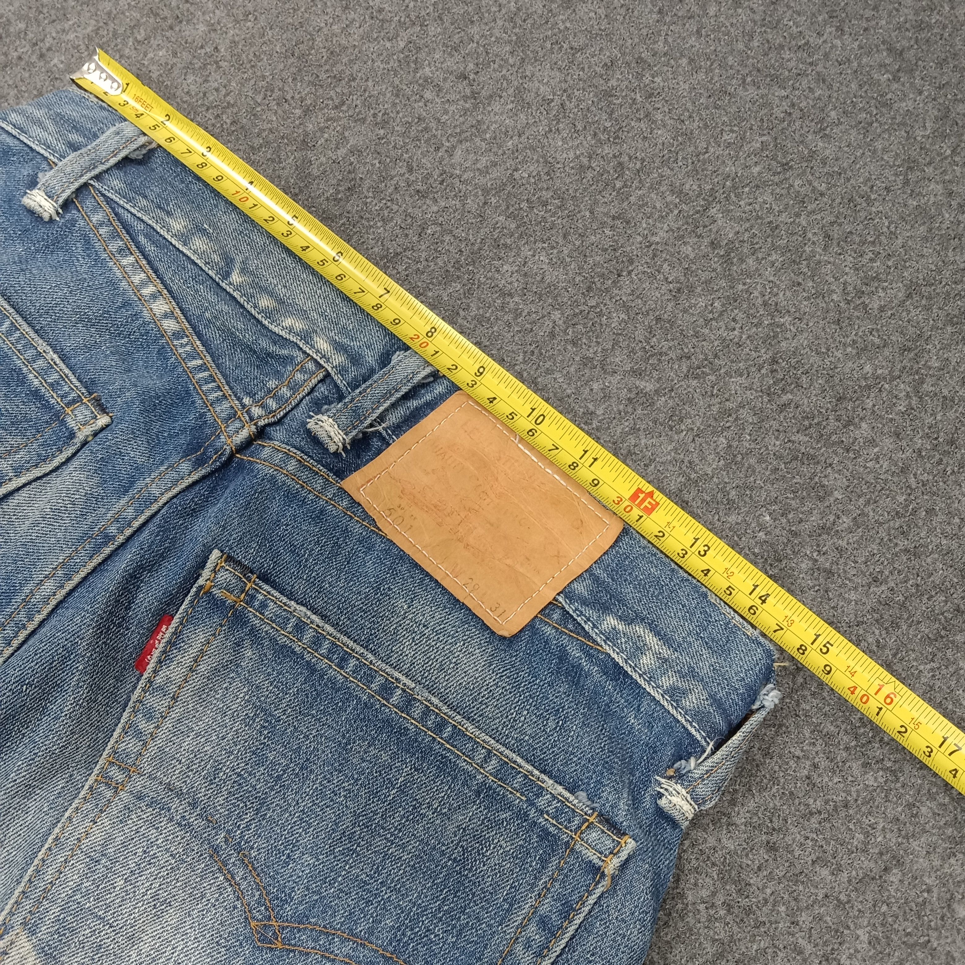 Levi's Vintage LEVI'S 501 Big E Selvedge Denim Jeans E1A39 Size US 30 / EU 46 - 10 Thumbnail