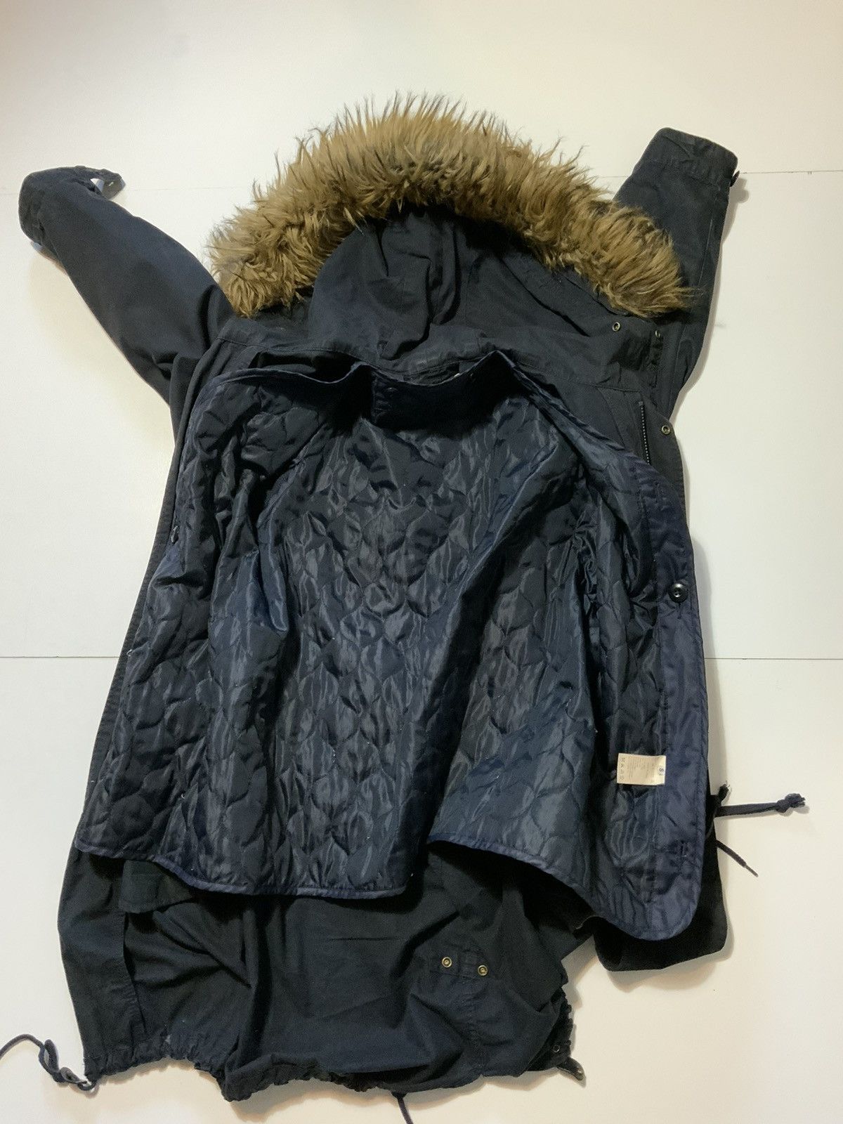 Japanese Brand × Vanquish Vanquish Shibuya Tokyo Japan Fur Hood Fishtail Parka Jacket Size US S / EU 44-46 / 1 - 3 Thumbnail