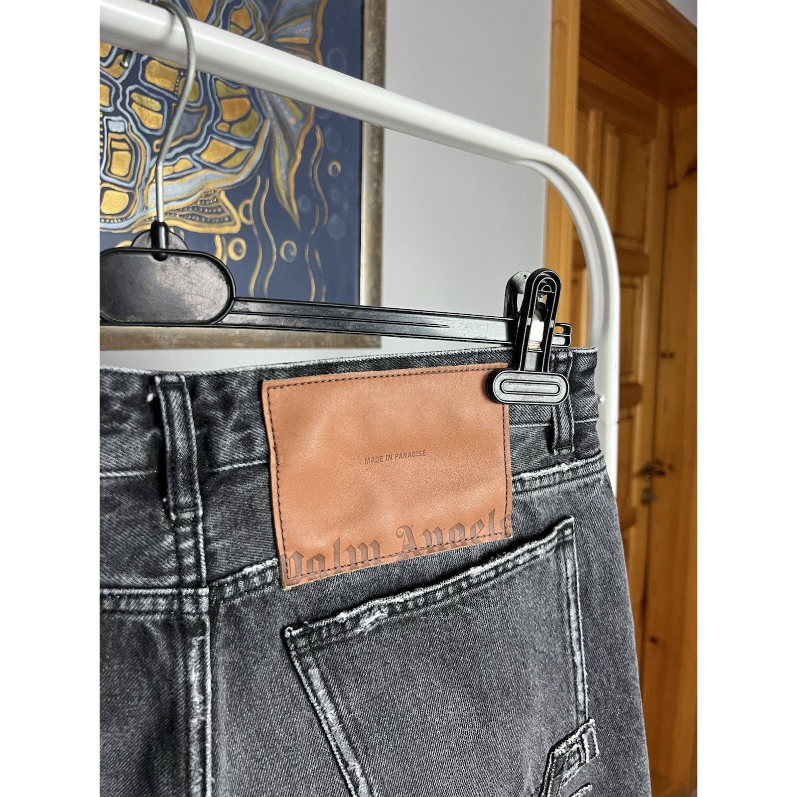 Palm Angels Palm Angels Auth Logo Patch Classic Denim Jeans Pants Size 3 Size US 34 / EU 50 - 10 Thumbnail
