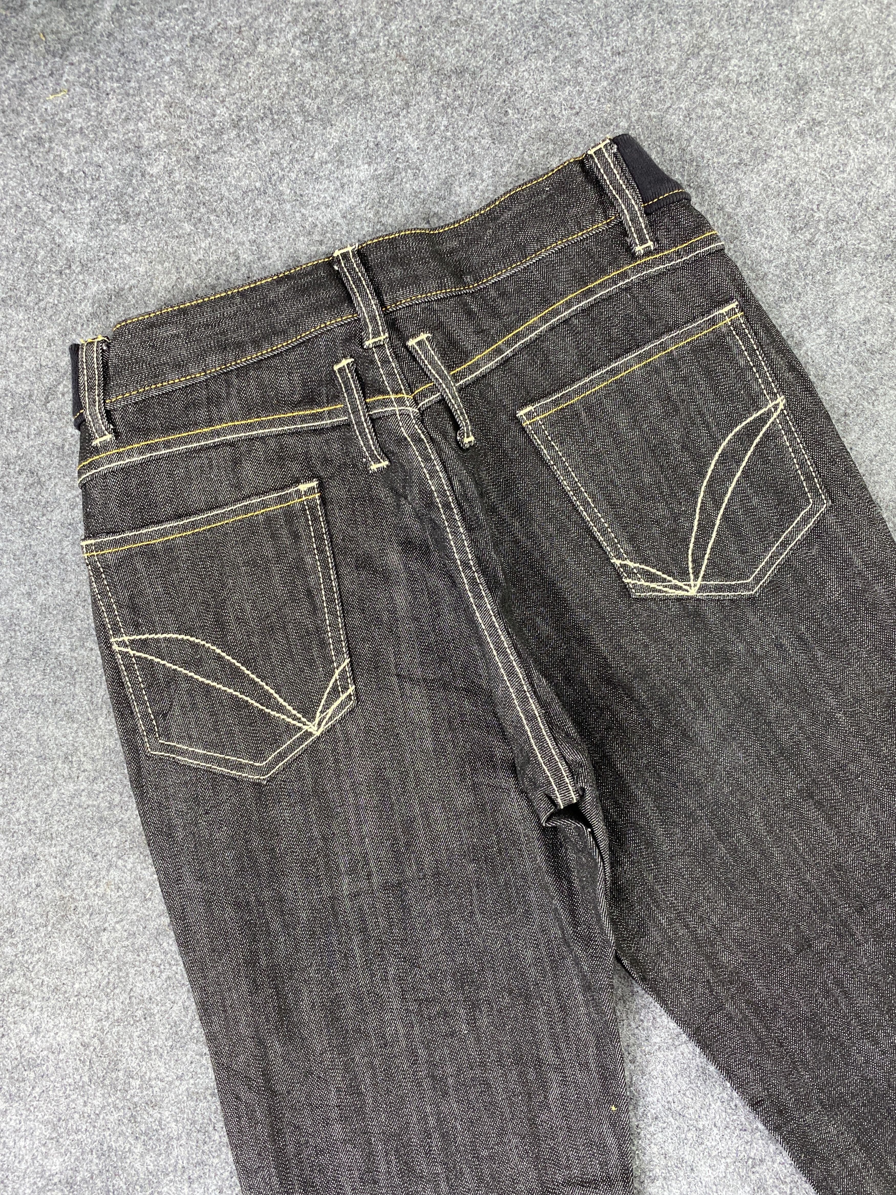 Japanese Brand Japanese Brand Bootcut Black Jeans - J1051 Size 26" / US 2 / IT 38 - 6 Thumbnail