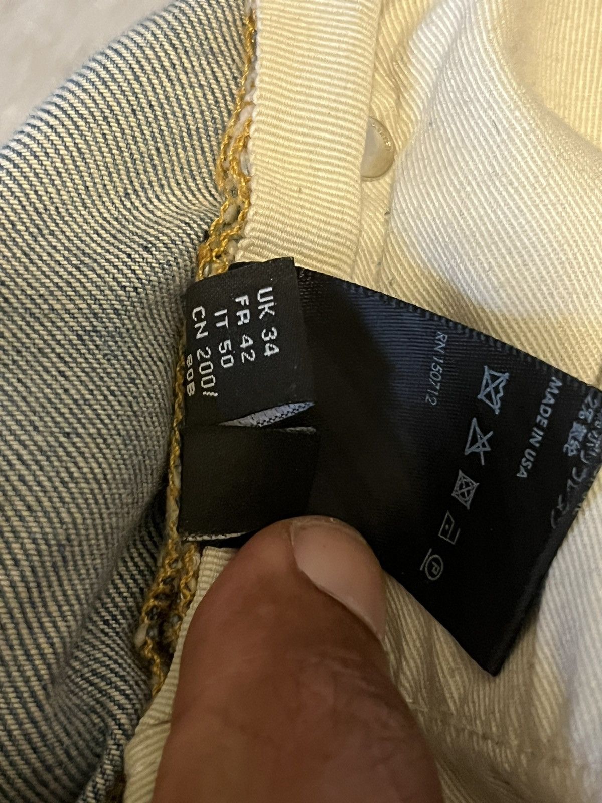Amiri Amiri Size US 34 / EU 50 - 12 Thumbnail