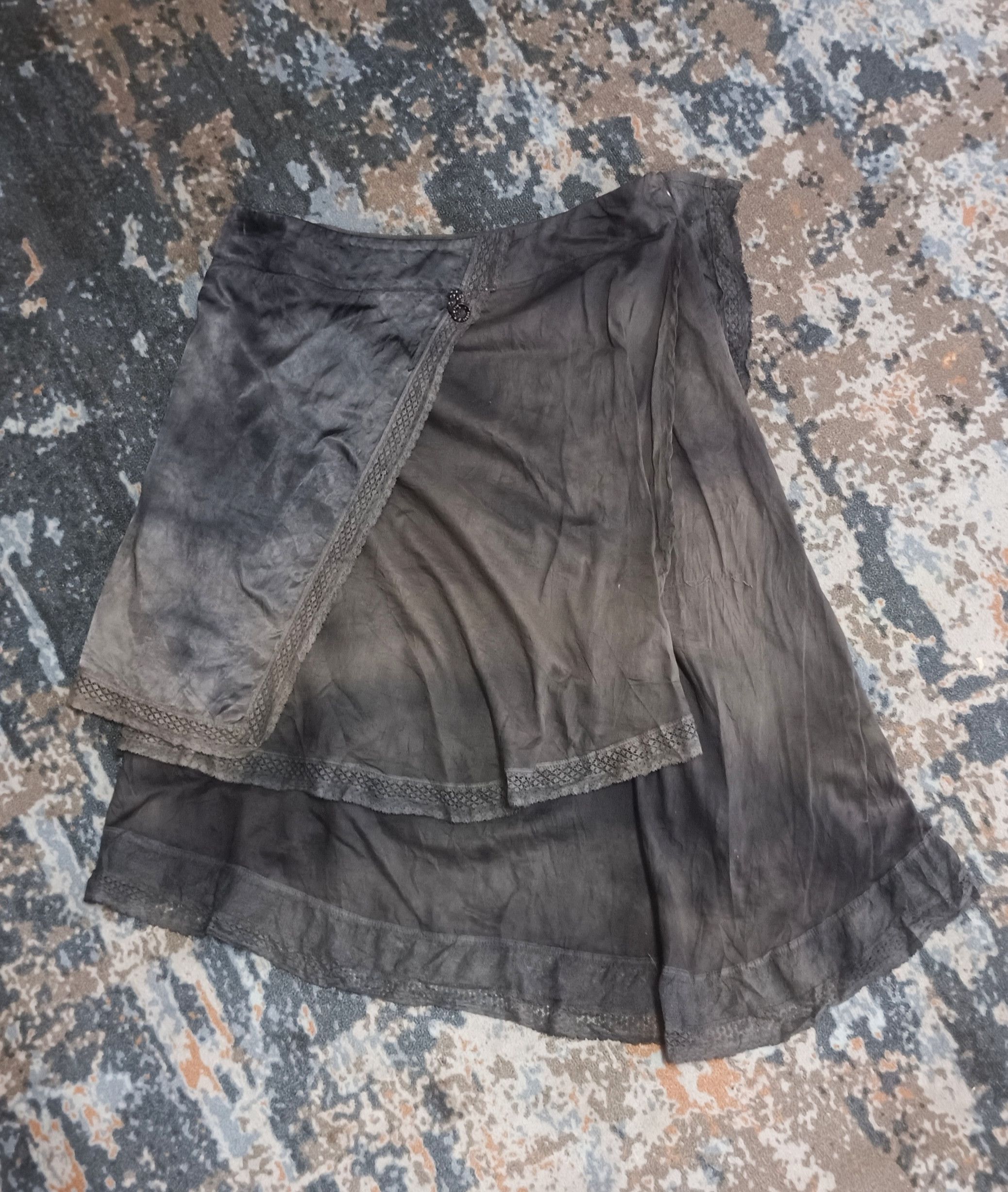 Diesel Vintage Diesel Romania Mini Skirt Size 29" - 2 Thumbnail