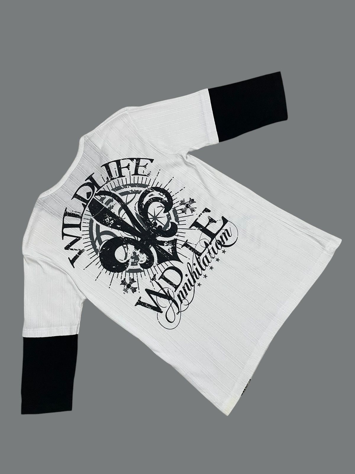 Affliction B/W 3Q Tee Wild Life Annihilation Affliction Design Motive Size US M / EU 48-50 / 2 - 1 Thumbnail