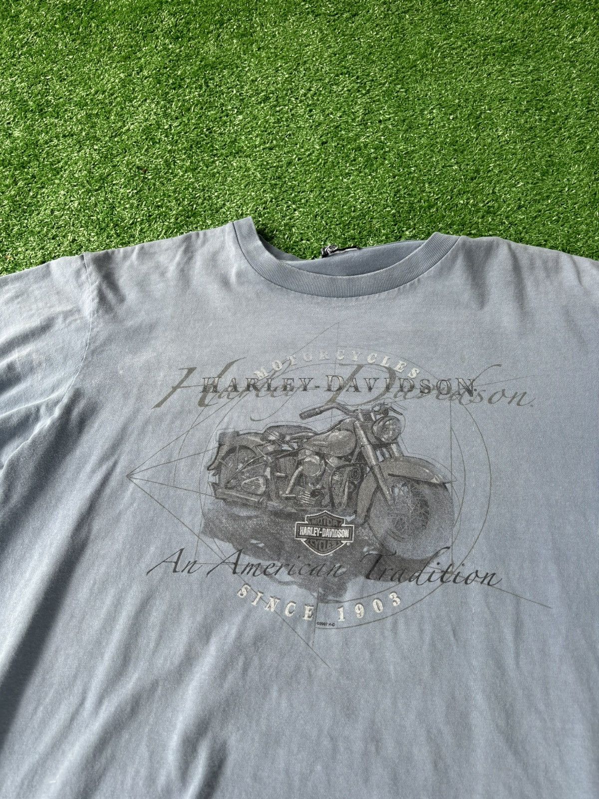 Harley Davidson × Vintage Harley Davidson Biker tee 2007 Size US XL / EU 56 / 4 - 3 Thumbnail