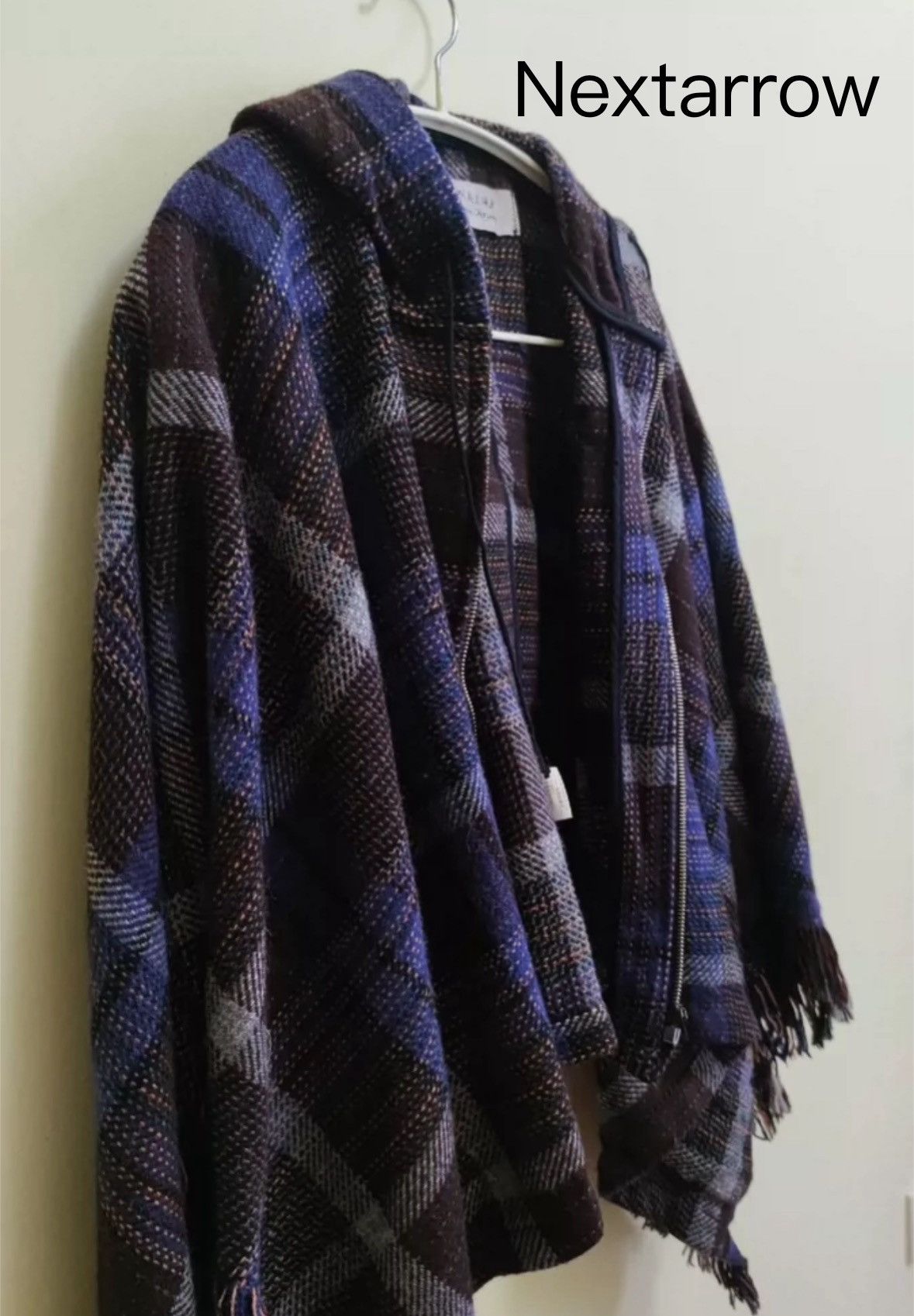 Kapital KAPITAL Women's Okayama Island Wool Tassel Cloak Size US XL / EU 56 / 4 - 2 Thumbnail