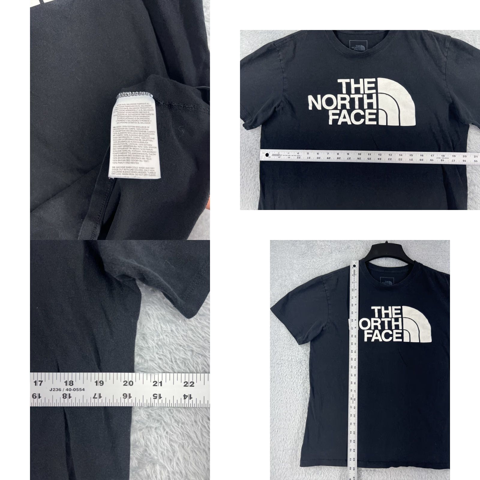 The North Face VINTAGE The North Face Shirt Men M Black Short Sleeve Crew Neck 100% Cotton Camping Size US M / EU 48-50 / 2 - 8 Thumbnail