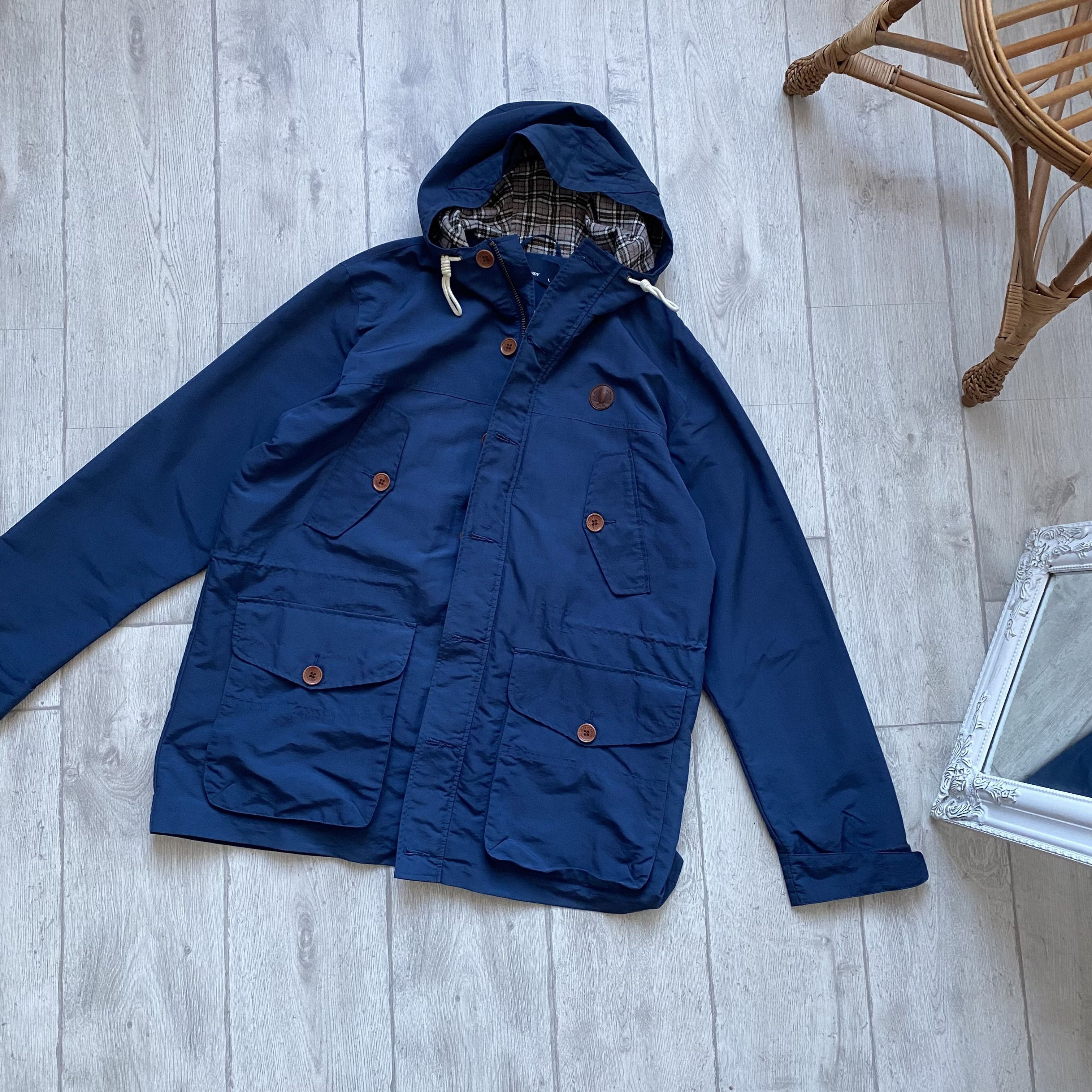 Fred Perry Vintage Fred Perry Nylon Parka Jacket Coats Size US L / EU 52-54 / 3 - 7 Thumbnail