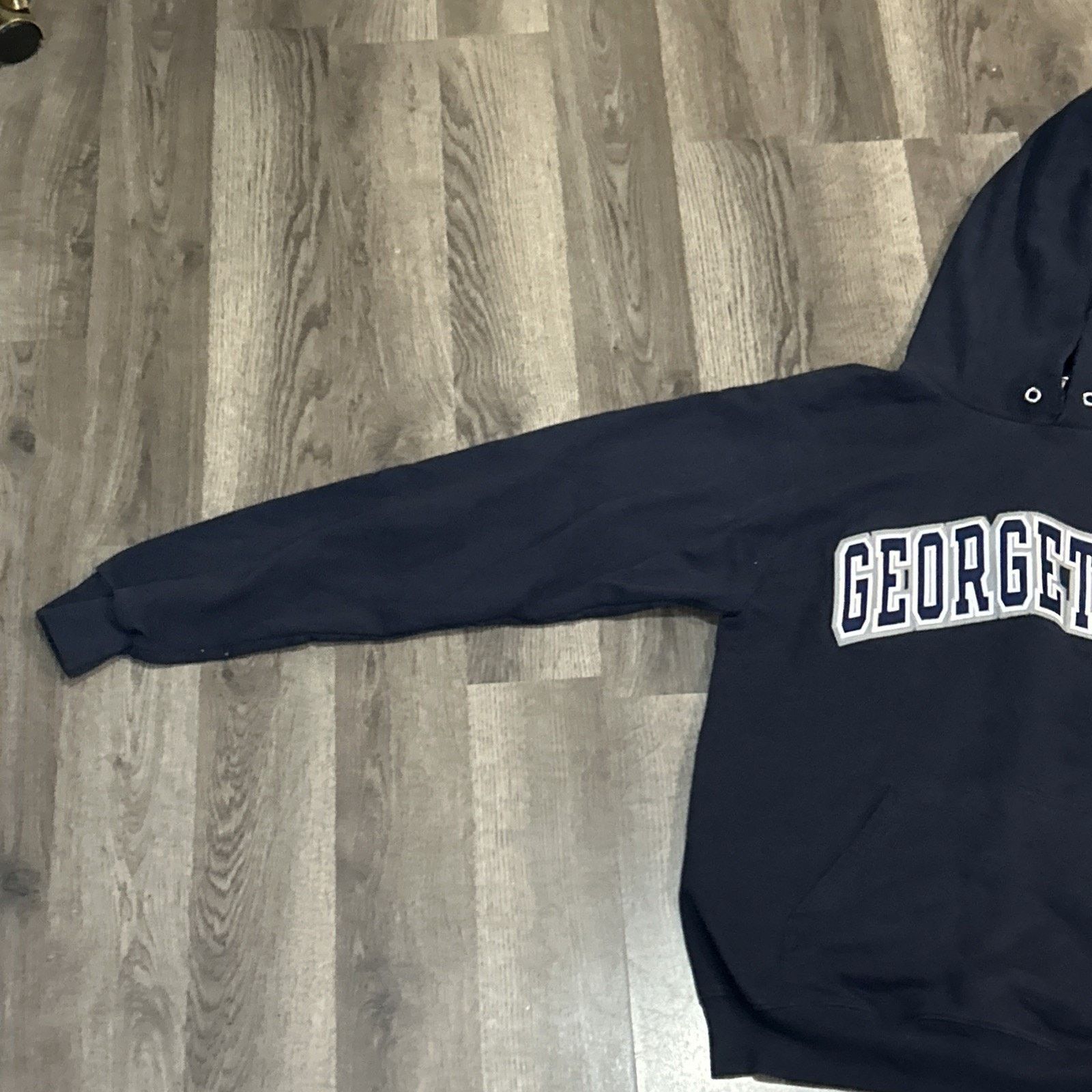 Champion Vintage Men’s Small Champion Georgetown Pullover Hoody Size US S / EU 44-46 / 1 - 3 Thumbnail