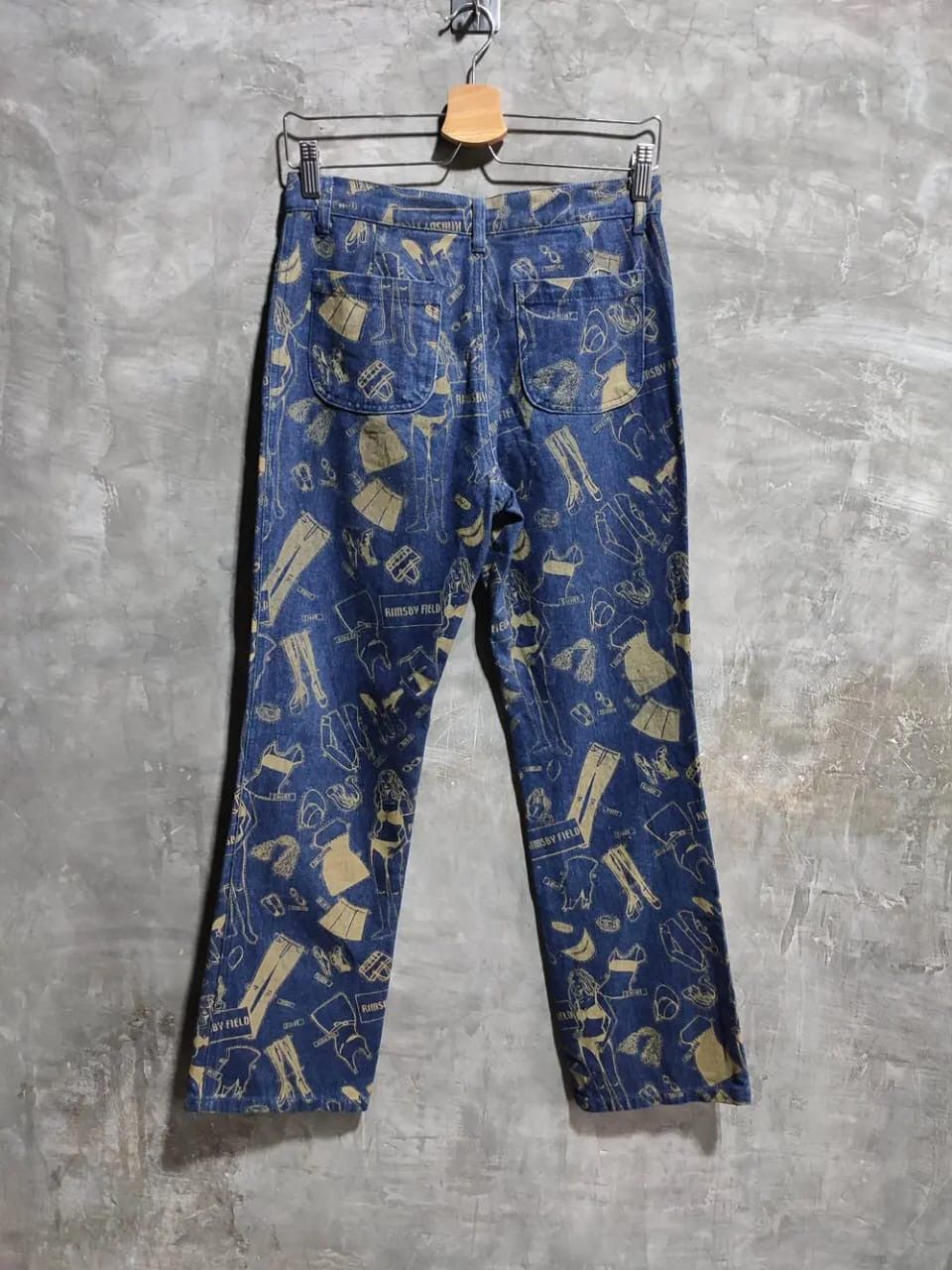 Japanese Brand Rimsby Field Fullprint Pants Size 28" / US 6 / IT 42 - 5 Thumbnail