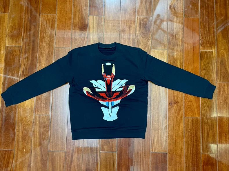 Givenchy Go-kart embroidery plush hoodie