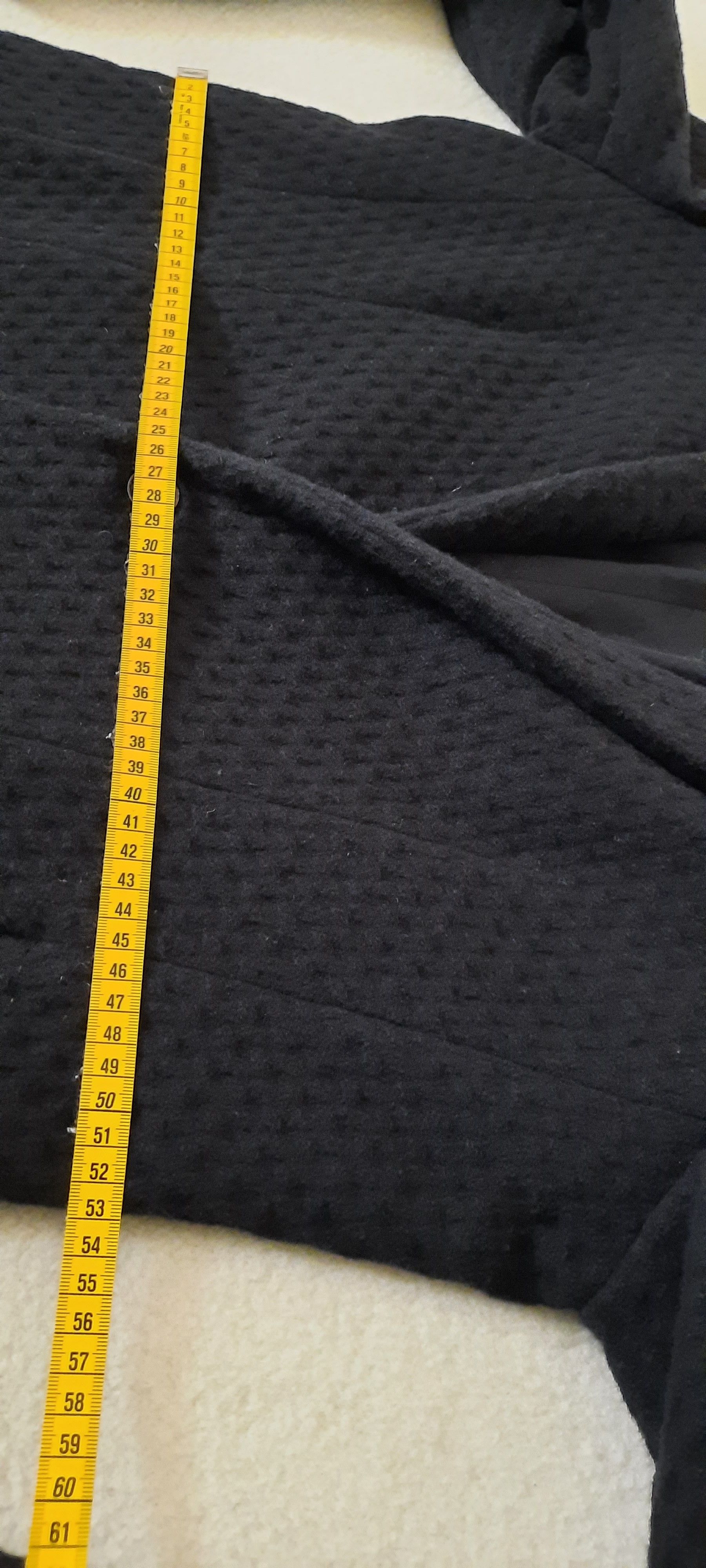 830 SIGN Men’s Wool Jacket Waffle Structure Black M