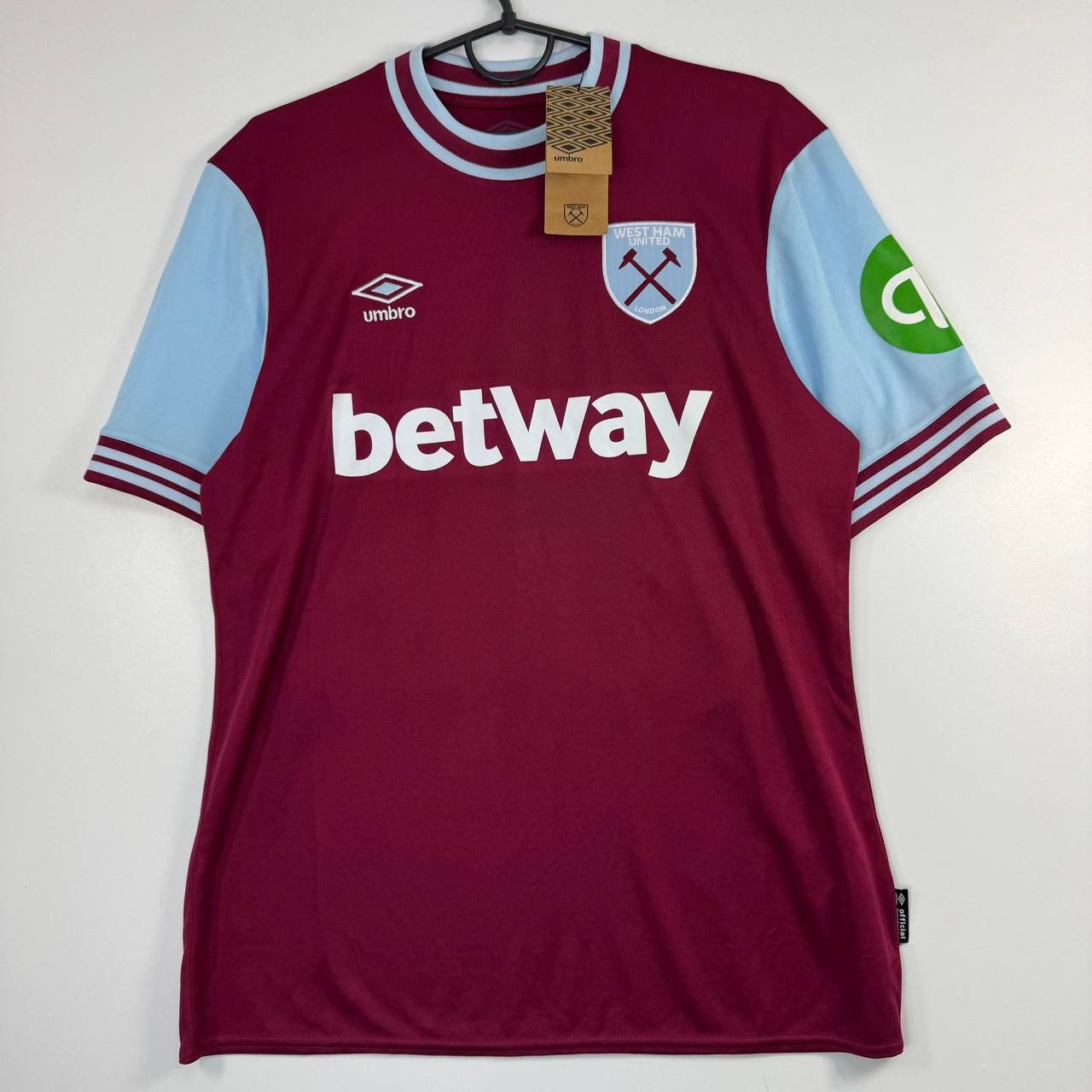 Umbro West Ham United 2020/21 Home Jersey Umbro #25 Size L Size US L / EU 52-54 / 3 - 1 Thumbnail