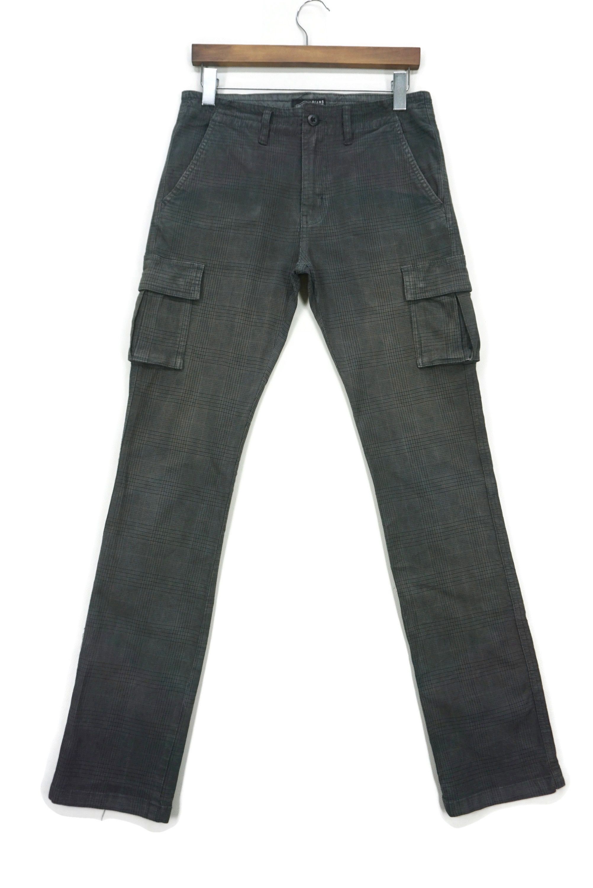 Japanese Brand Beams Pants fit W31xL33 Checkered Surplus Tactical Cargo Size US 28 / EU 44 - 1 Thumbnail