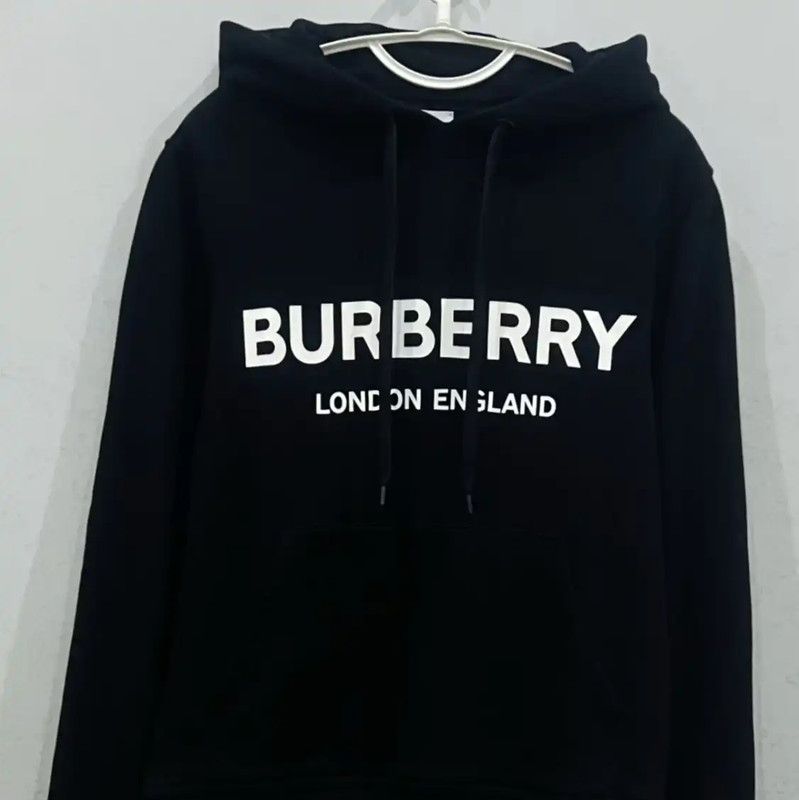 Burberry Burberry Black Cotton Women's Hoodie Size M / US 6-8 / IT 42-44 - 1 Thumbnail
