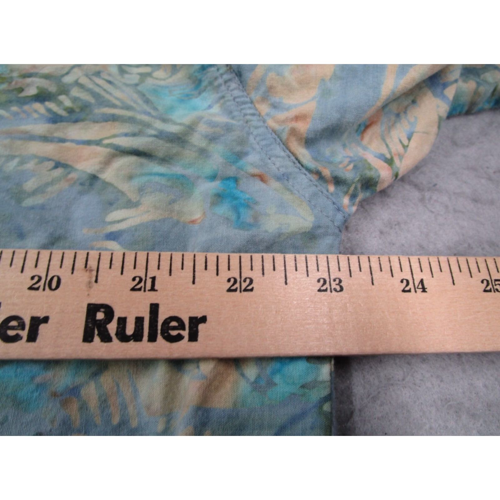 ALOHAS Rum Reggae Shirt Mens XL Blue Hawaiian Aloha Button Front Fish Tiki Size US XL / EU 56 / 4 - 5 Thumbnail