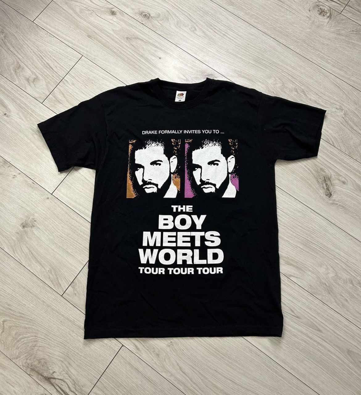 Band Tees × Rap Tees 2017 Drake The Boy Meets World Tour T-shirt Size US M / EU 48-50 / 2 - 1 Thumbnail