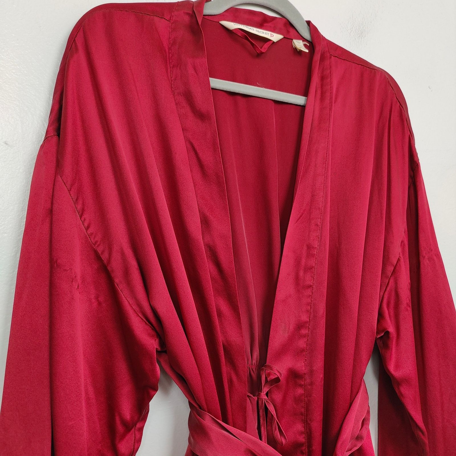 Victoria's Secret Y2K Vintage Victoria's Secret Silk Robe Womens M/L Size ONE SIZE - 2 Thumbnail