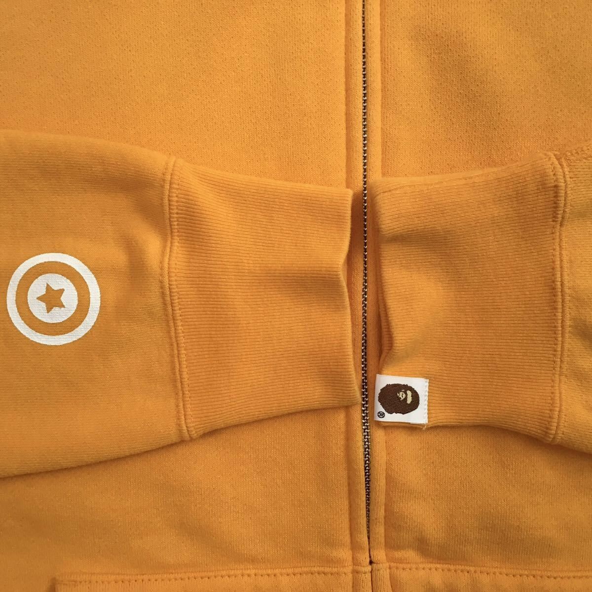 Bape BAPE Shark full zip hoodie 1st camo green x orange APE Size US M / EU 48-50 / 2 - 6 Thumbnail