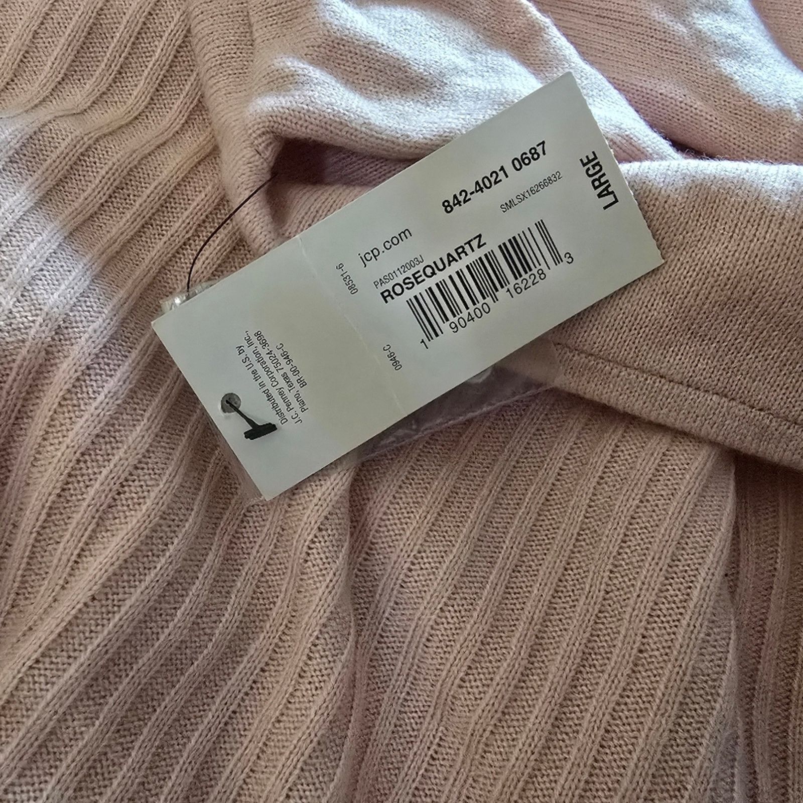Other Rose Quartz | A.N.A. | Ribbed Sweater Size L / US 10 / IT 46 - 3 Thumbnail
