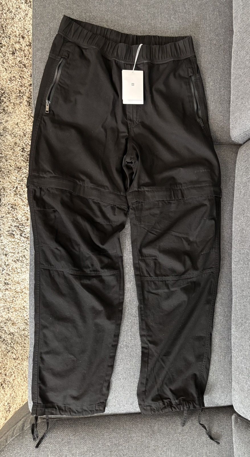 【送料&関税込】Givenchy Two In One Detachable Cargo Pants W Givenchy Two In One Detachable Cargo Pants With Suspenders