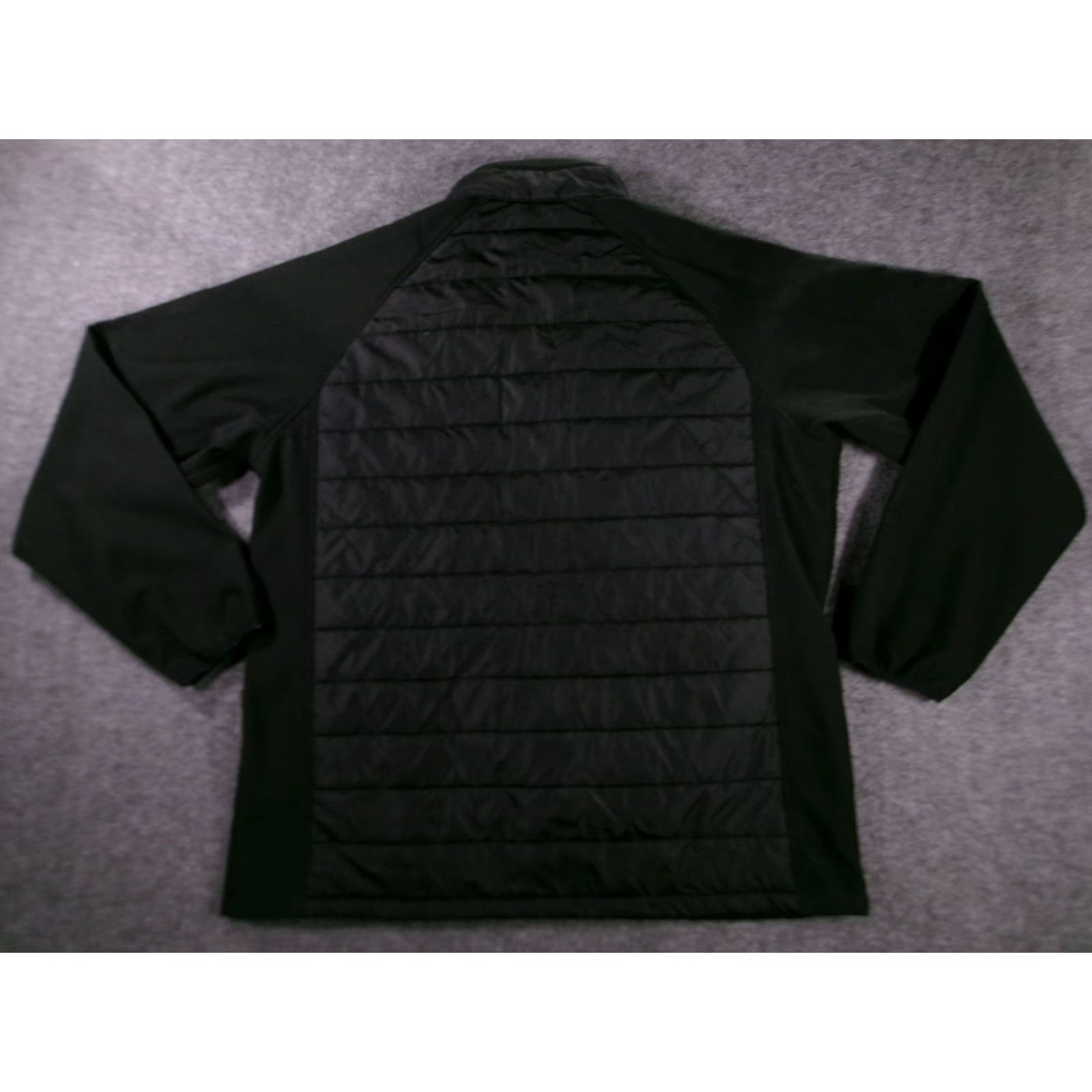 Vintage i5 Apparel Quilted Jacket Mens XL Black Polyester Insulated Full Zip Pockets Winter Active Jacket Size US XL / EU 56 / 4 - 7 Thumbnail