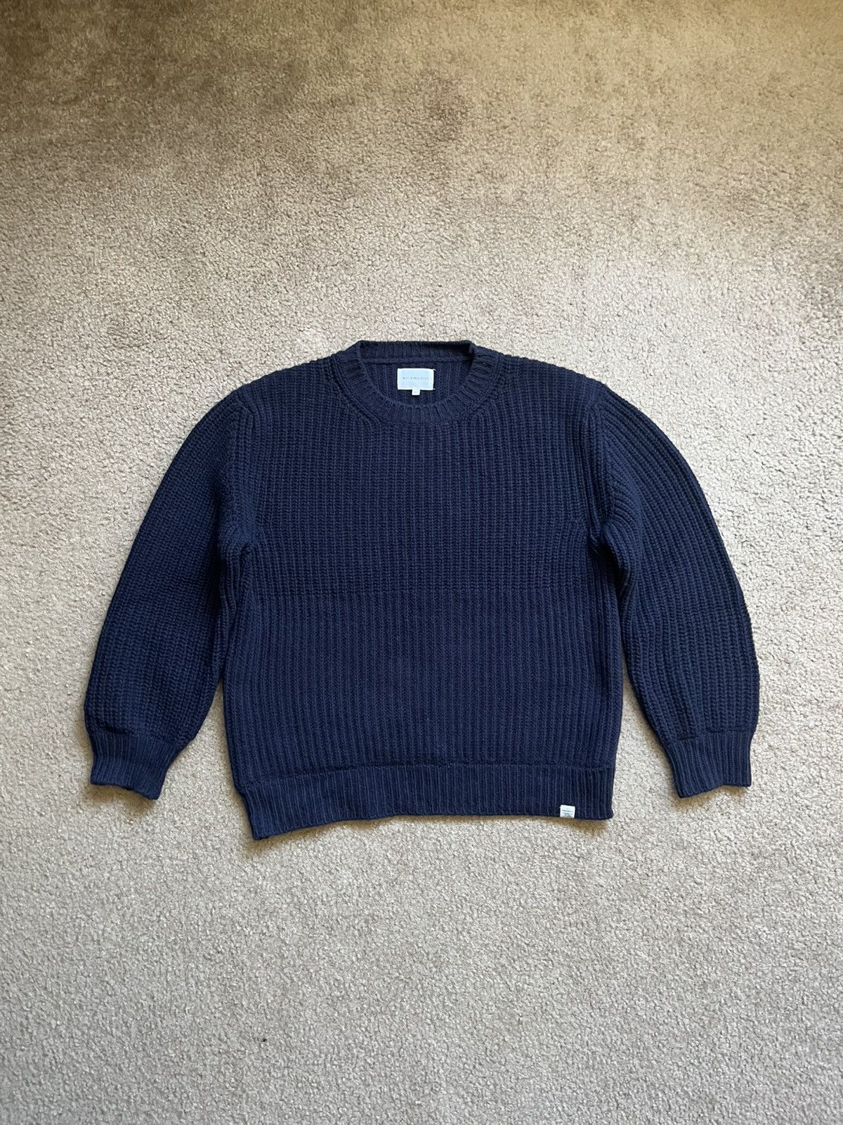 Norse Projects Norse Projects Wool Viggo Military Stitch Sweater Size US L / EU 52-54 / 3 - 1 Thumbnail