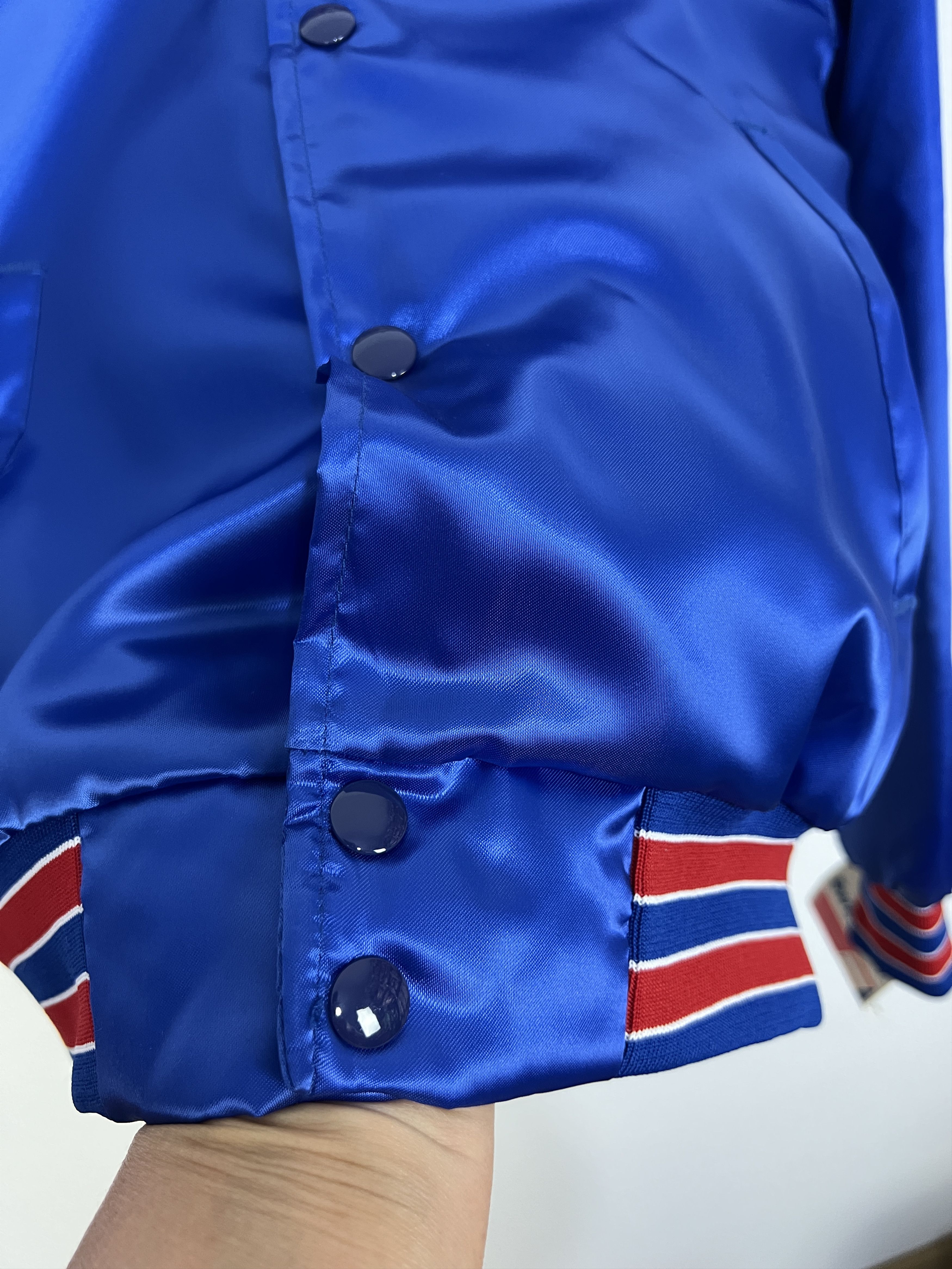 Swingster Vintage 80's Swingster Sacramento Kings NBA Blue Bomber Size US M / EU 48-50 / 2 - 5 Thumbnail
