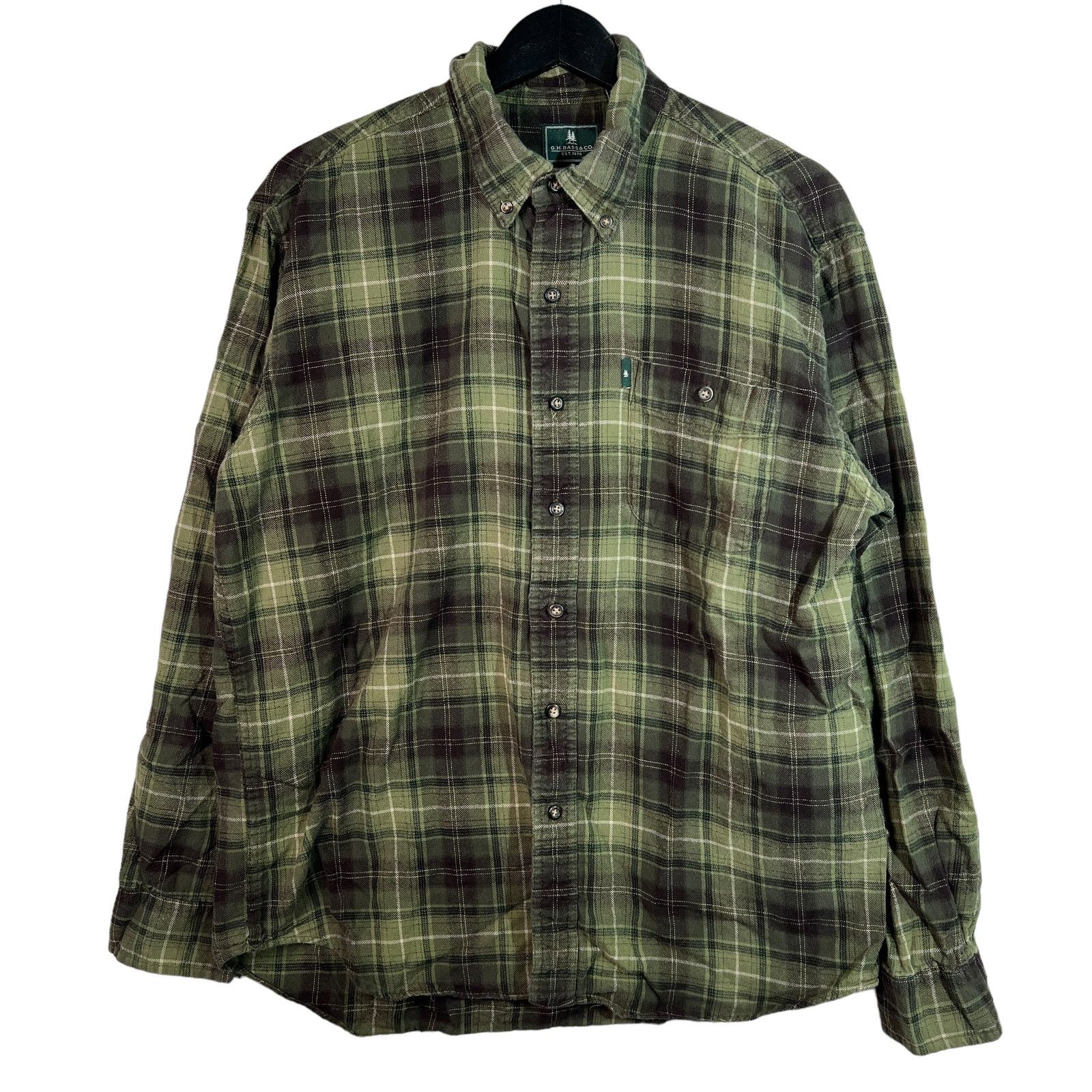 G.H. Bass & Co. G.H. Bass & Co. Plaid Button Down Flannel Size US L / EU 52-54 / 3 - 1 Thumbnail