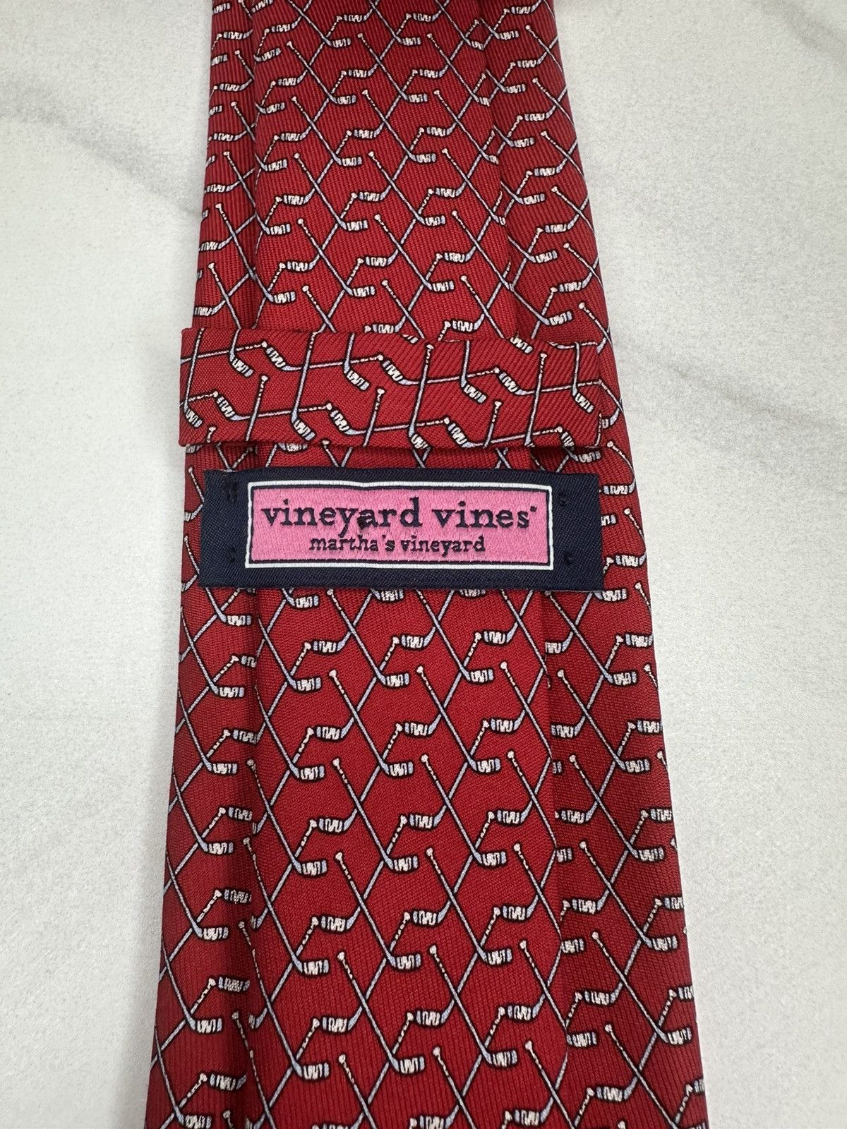 Vineyard Vines Vineyard Vines Martha’s Vineyard Hockey Stick silk tie Size ONE SIZE - 2 Thumbnail