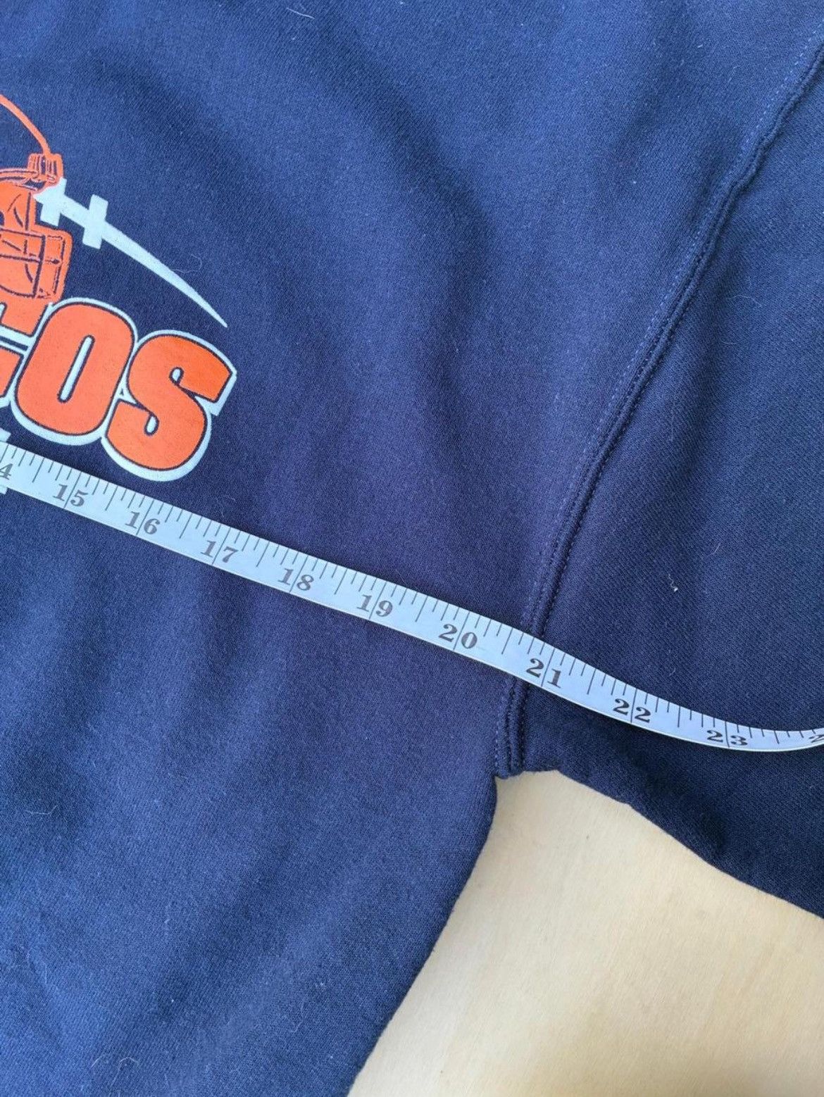 Jerzees Vintage navy blue Denver Broncos hoodie by Jerzees Size US S / EU 44-46 / 1 - 5 Thumbnail