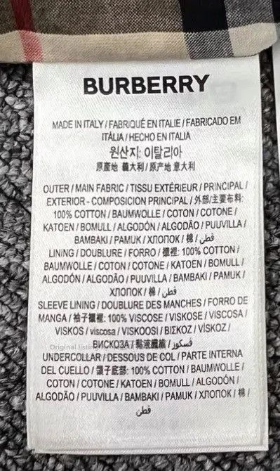 Burberry Black Long Coat with Collar and Button Closure. Size US M / EU 48-50 / 2 - 8 Thumbnail