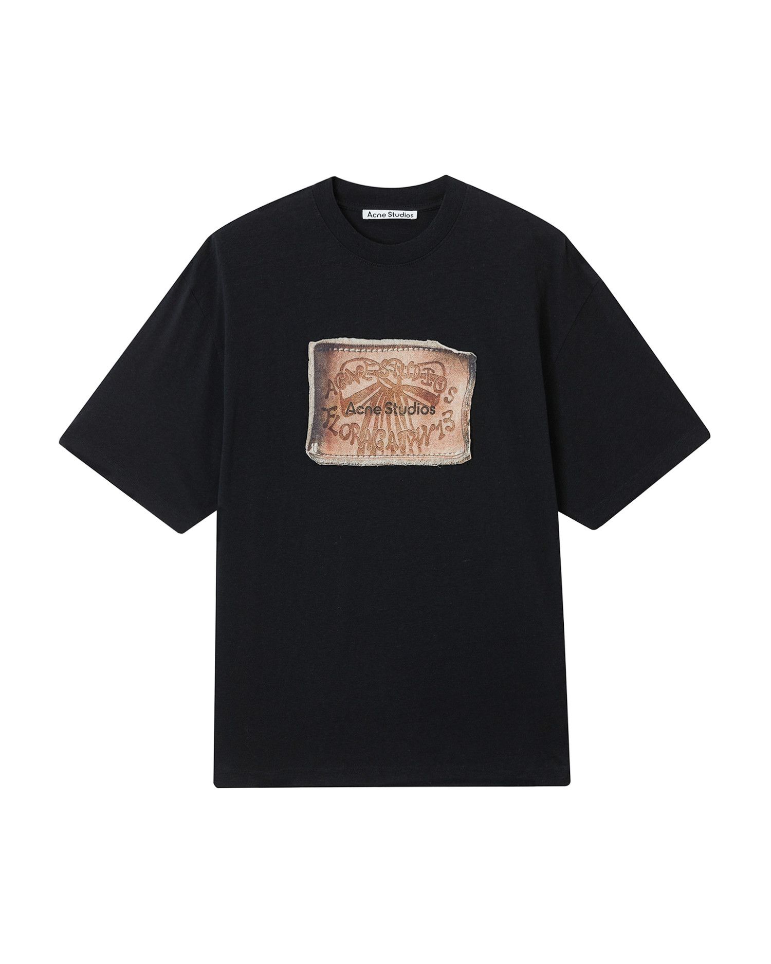 Acne Studios Acne Studios Patch Printed T-Shirt Size US S / EU 44-46 / 1 - 1 Thumbnail