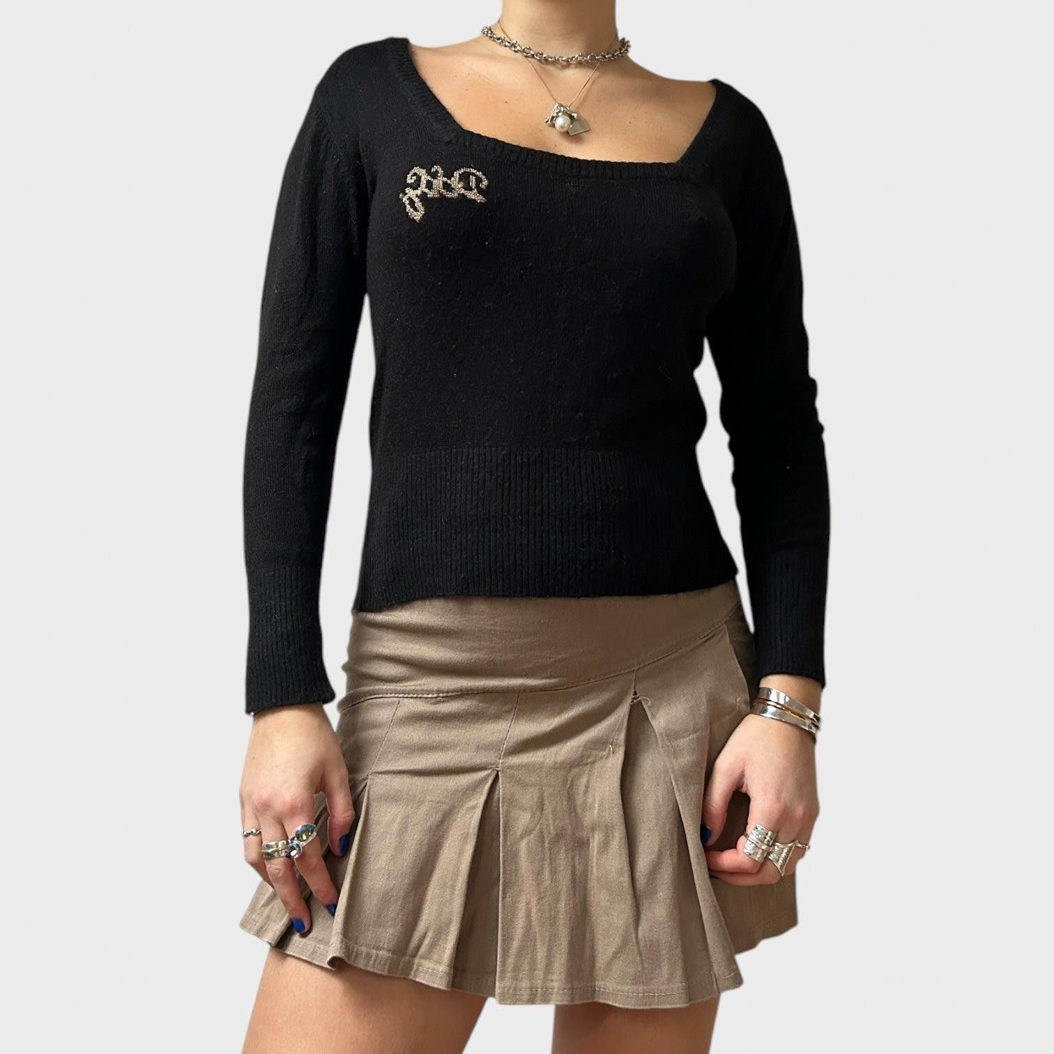 Dolce & Gabbana Dolce & Gabbana Espresso Brown Angora Wool Jumper Size L / US 10 / IT 46 - 1 Thumbnail