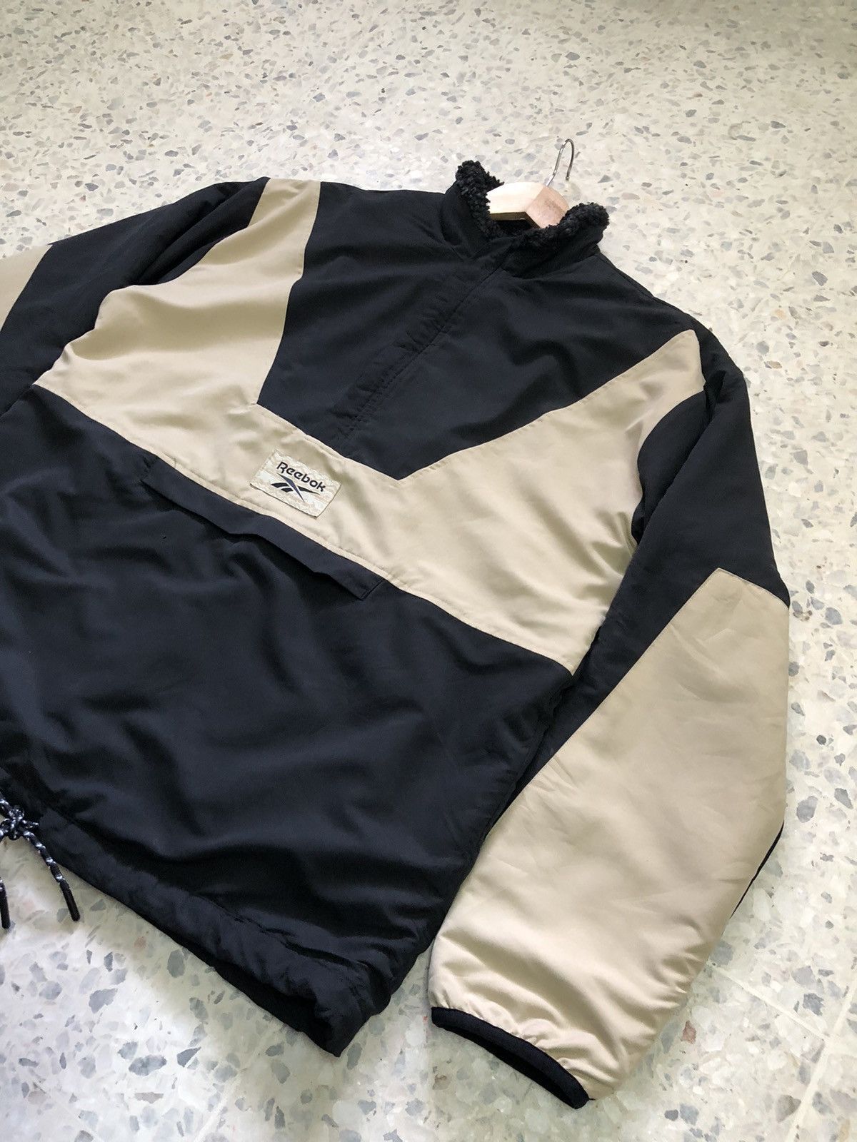 Reebok Vintage Y2K Reebok Reversible Fleece Sherpa Half Zip Jacket Size US XL / EU 56 / 4 - 9 Thumbnail