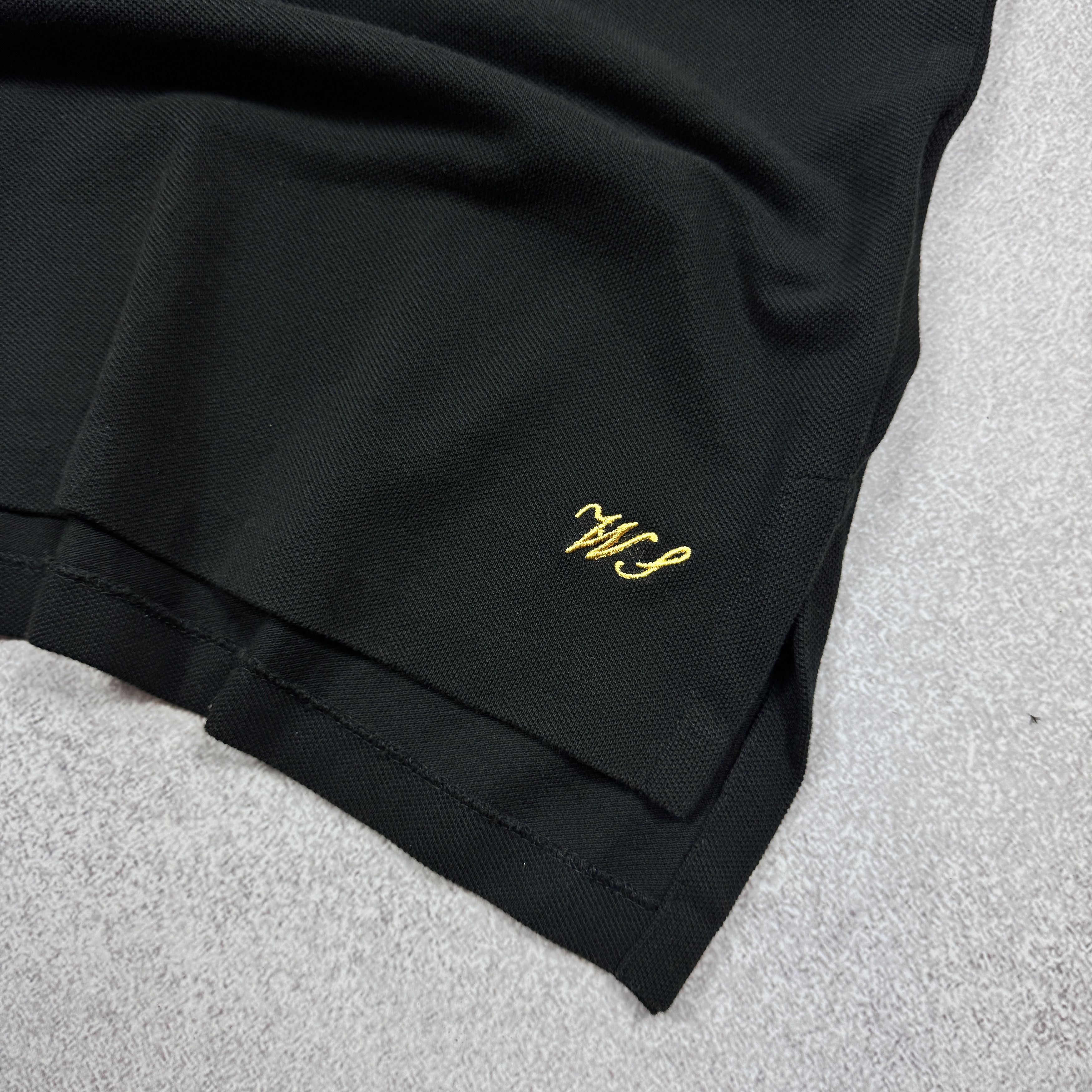Polo Ralph Lauren Polo Ralph Lauren Black Cotton Custom Fit Polo Size S-M Size US S / EU 44-46 / 1 - 6 Thumbnail