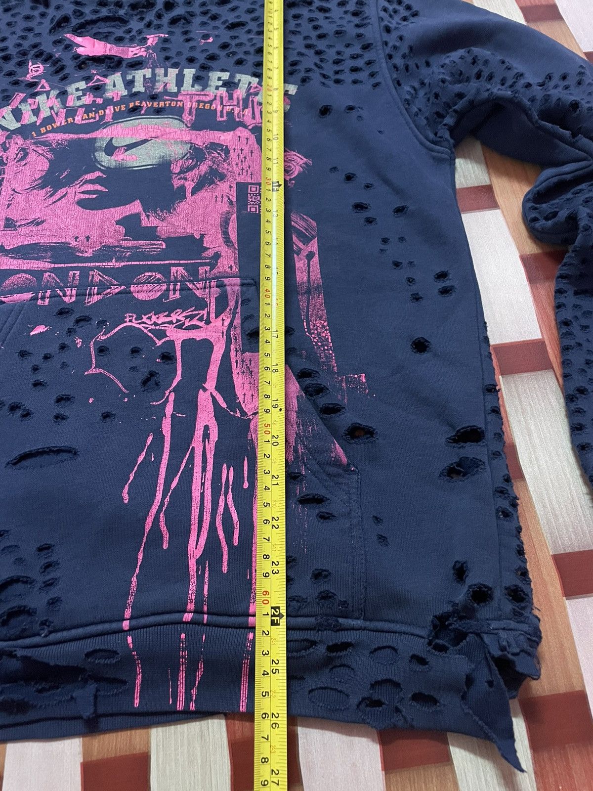 Vinti Andrews Nike Destroy Hoodie Vinti Andrew Porn British Designer Size US M / EU 48-50 / 2 - 10 Thumbnail
