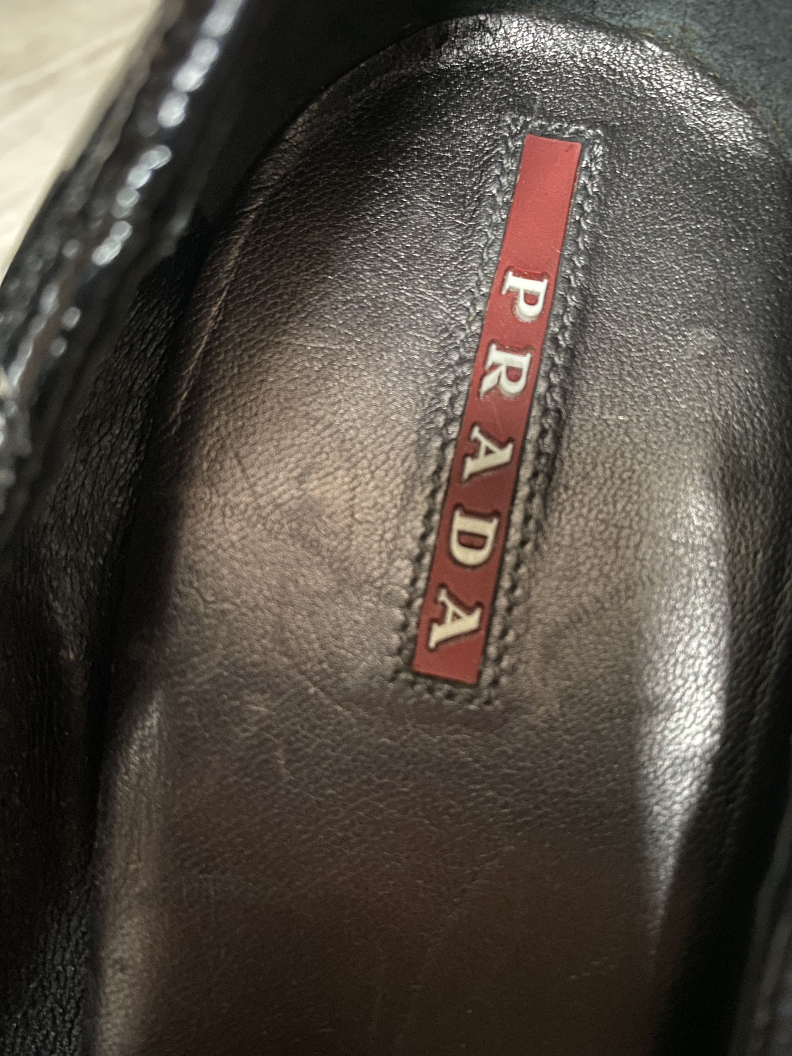 Prada × Vintage Prada Vintage – Black Patent Leather High Heels, M in Italy Size US 9.5 / IT 39.5 - 2 Thumbnail