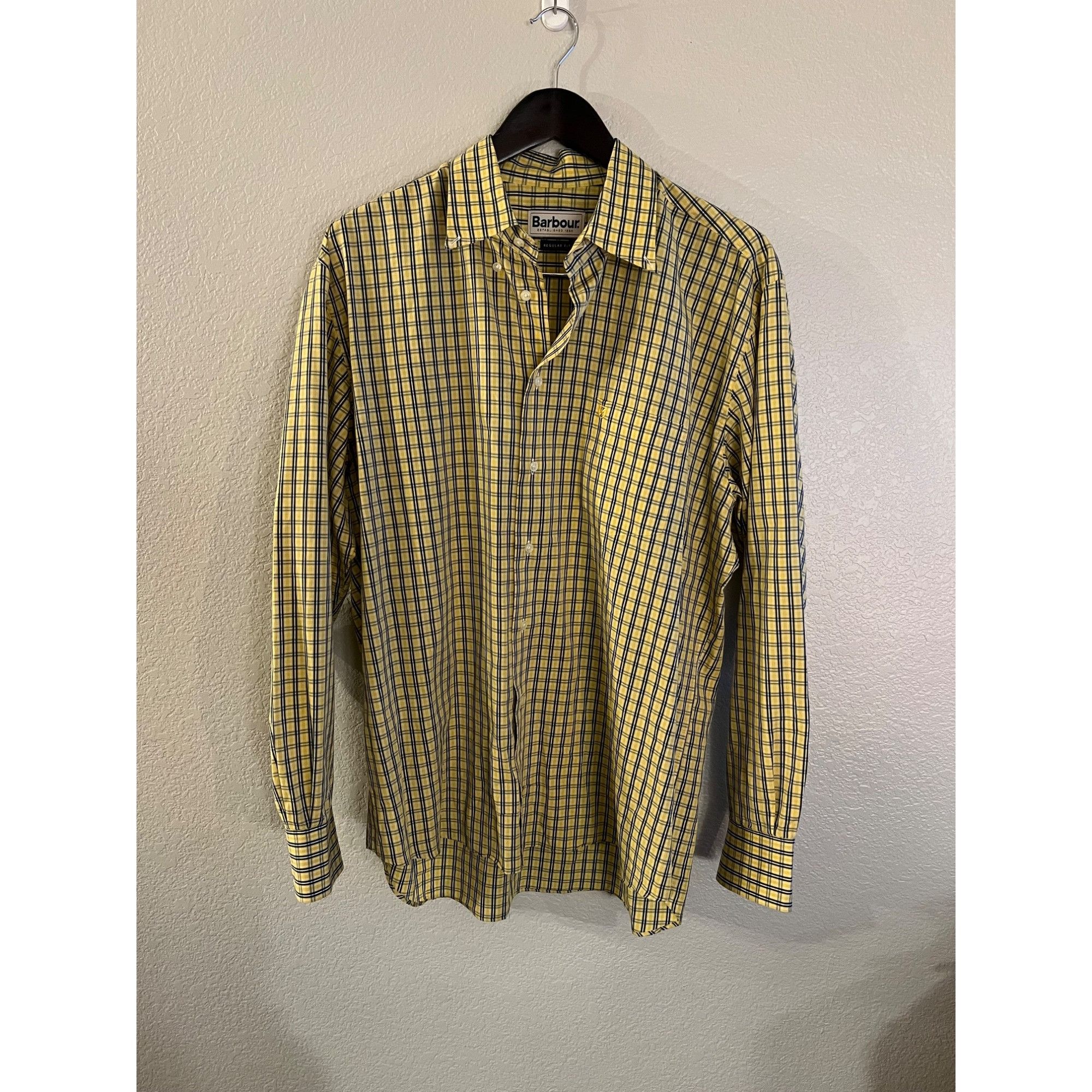 Barbour Barbour Long Sleeve Button Up Shirt - Size L Size US L / EU 52-54 / 3 - 1 Thumbnail