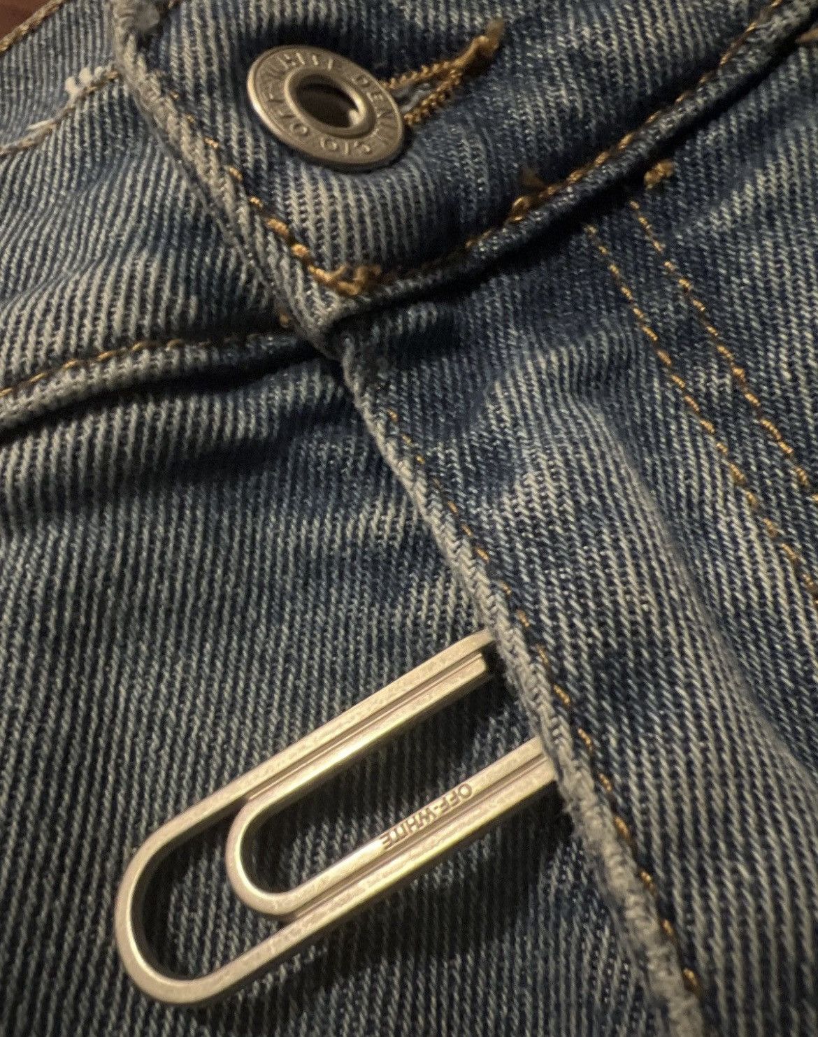 Off-White Off White Diag Pocket Jeans Size US 34 / EU 50 - 9 Thumbnail