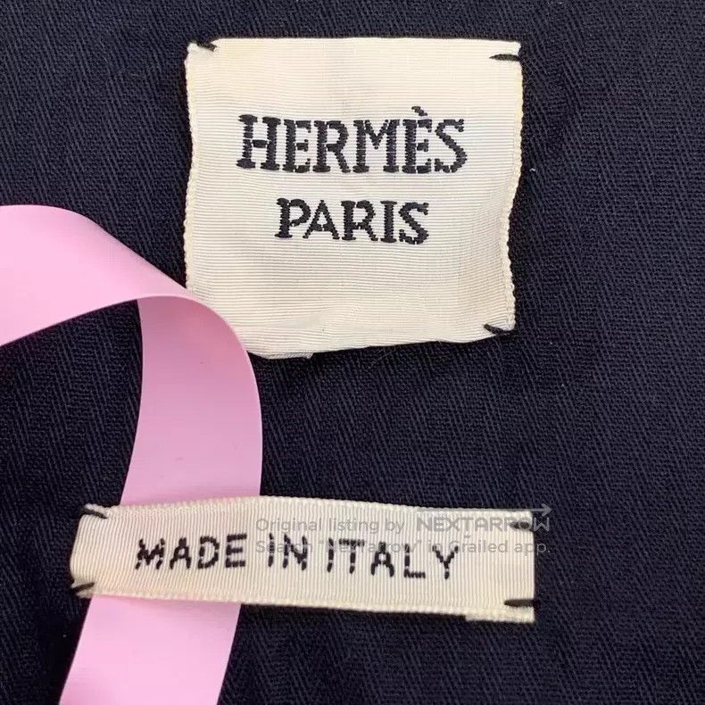 Hermes Hermes Color-Blocked Heart Print Cotton Collar Single-Brea Size XS / US 0-2 / IT 36-38 - 5 Thumbnail