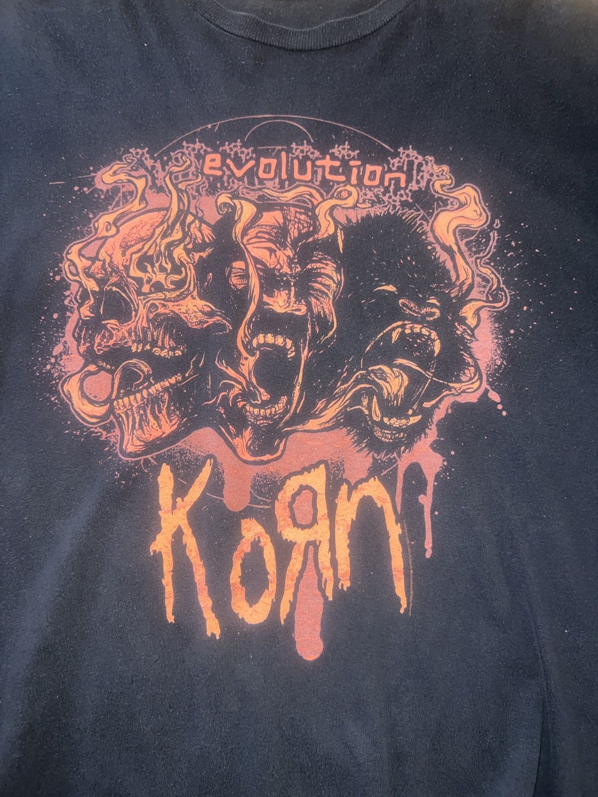 Band Tees korn evolution tour shirt 2009 Size US XL / EU 56 / 4 - 2 Thumbnail