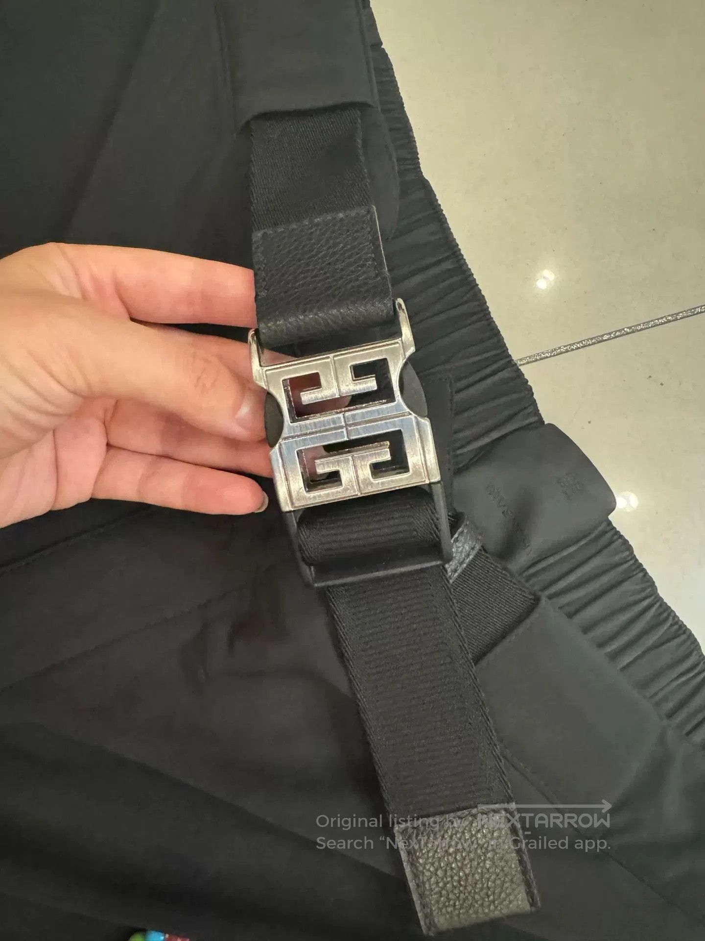 Givenchy Givenchy by MMW Logo Belt Cargo Pants. Size US 40 / EU 56 - 4 Thumbnail