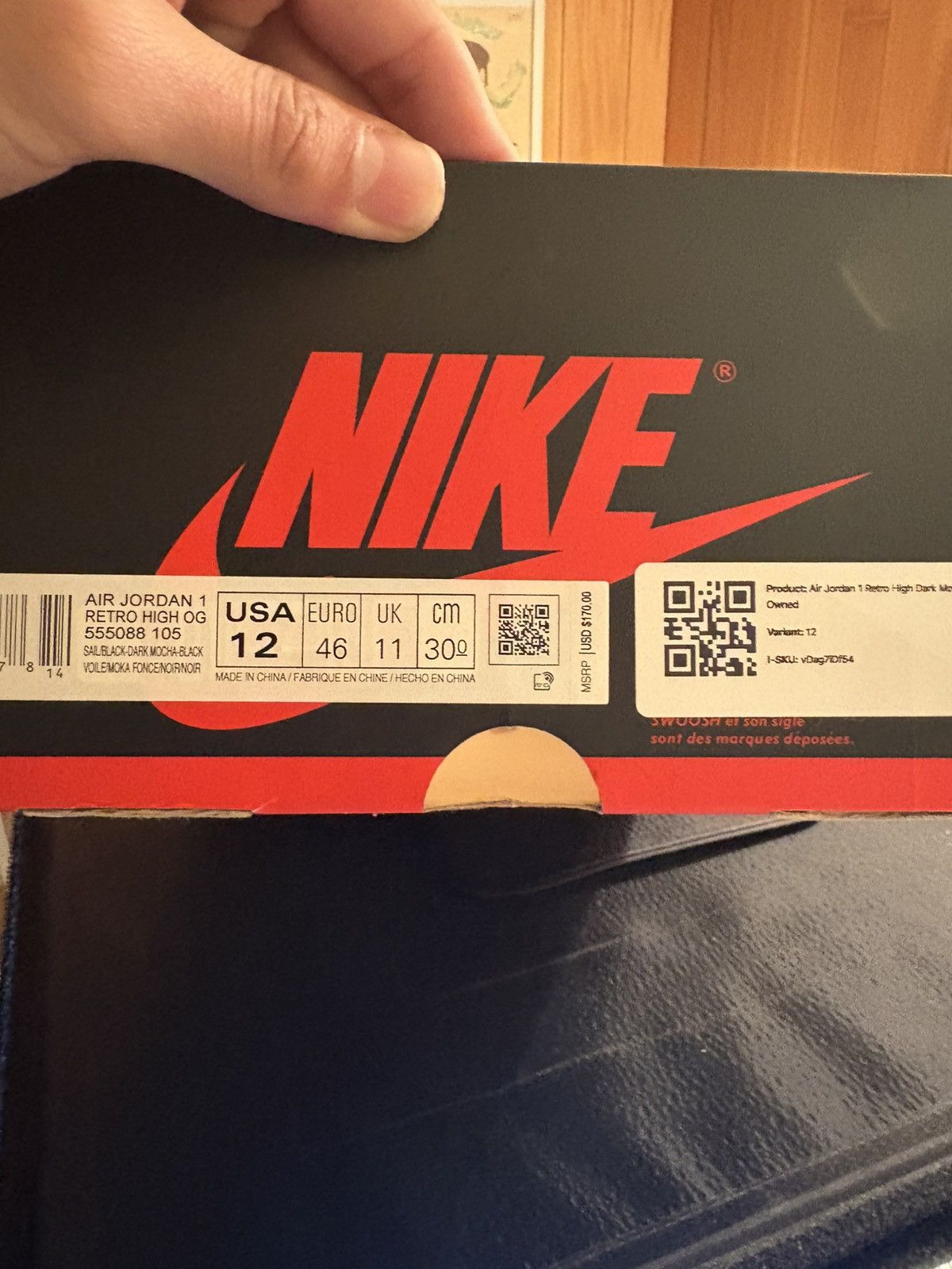 Jordan Brand Jordan 1 Mocha Size US 12 / EU 45 - 9 Thumbnail