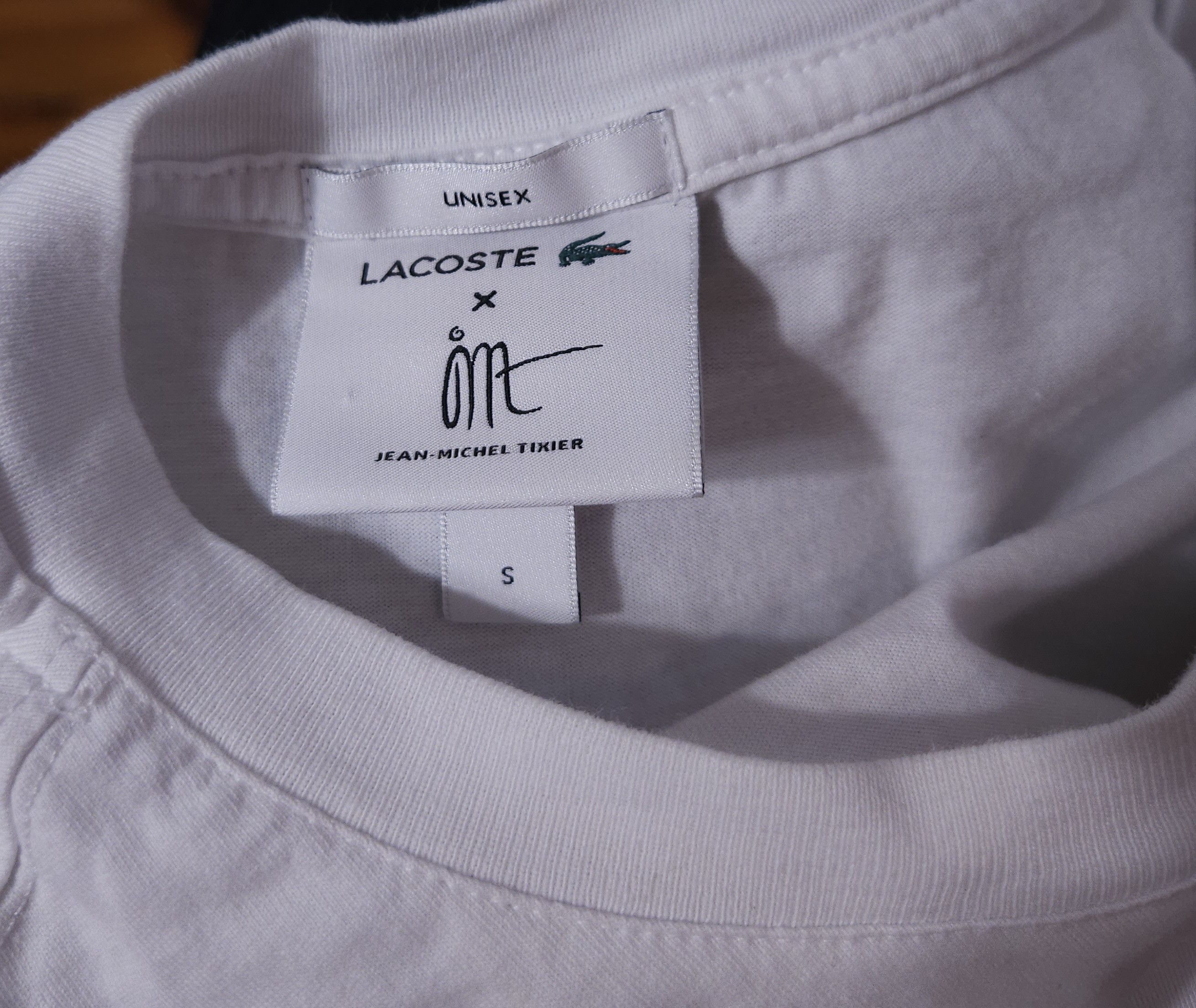 Lacoste LACOSTE x Jean-Michel Tixier T-shirt Unisex size S Size US S / EU 44-46 / 1 - 4 Thumbnail
