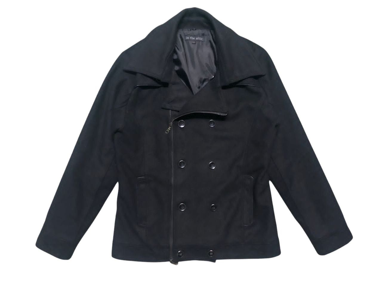 14th Addiction × If Six Was Nine × Japanese Brand In The Attic Double Collar Double Breasted Wool Jacket Size US M / EU 48-50 / 2 - 2 Thumbnail