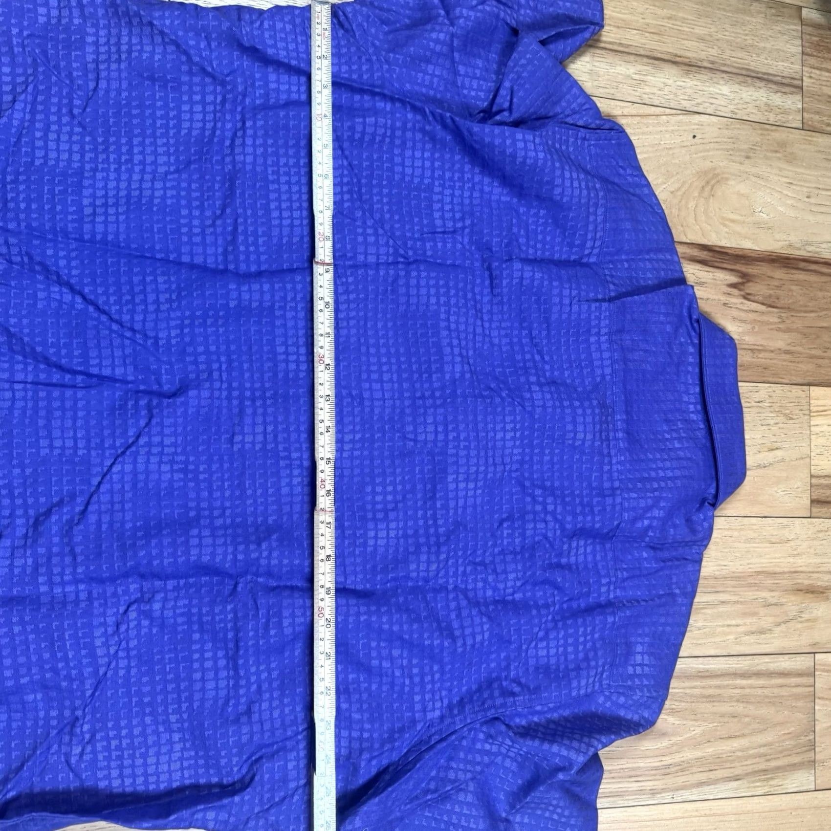 Robert Graham Robert Graham Button Shirt Mens 3XL Purple Geometric AOP Short Sleeve Size US XXL / EU 58 / 5 - 4 Thumbnail