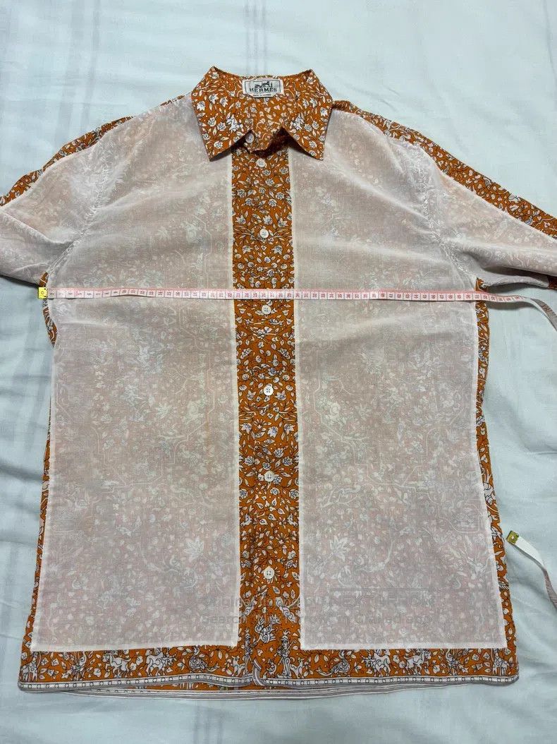 Hermes Hermes size 38 Short-sleeved shirt Size US M / EU 48-50 / 2 - 4 Thumbnail