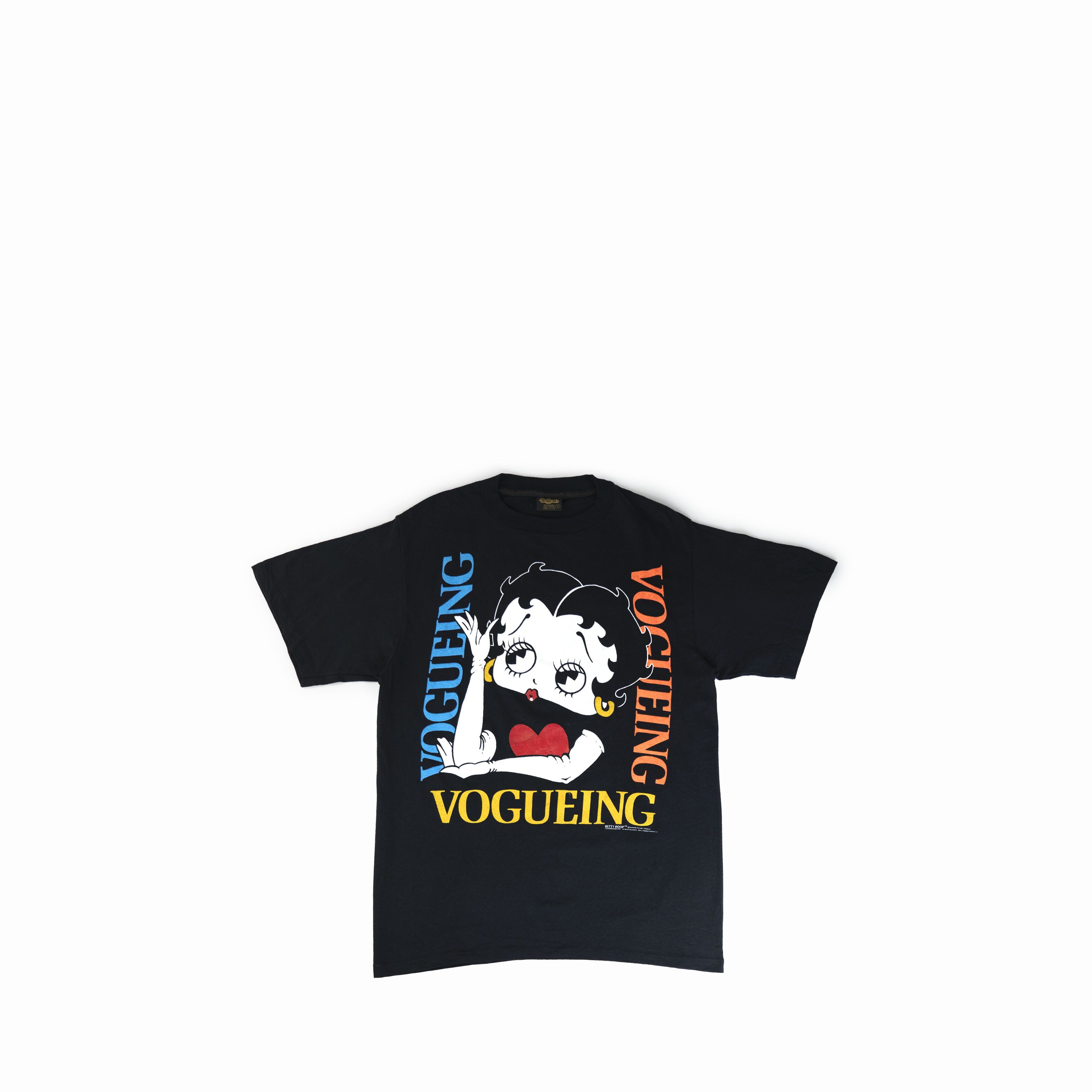 Vintage Vintage 1995 Betty Boop Popeye Calvin Klein Modeling Shirt 