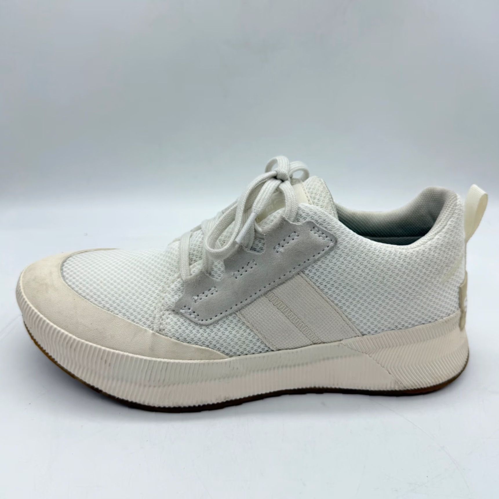 SOREL Sorel Womens Out 'N About III Waterproof Sneakers Size 9 White Low Top Lace Up Size M / US 6-8 / IT 42-44 - 6 Thumbnail