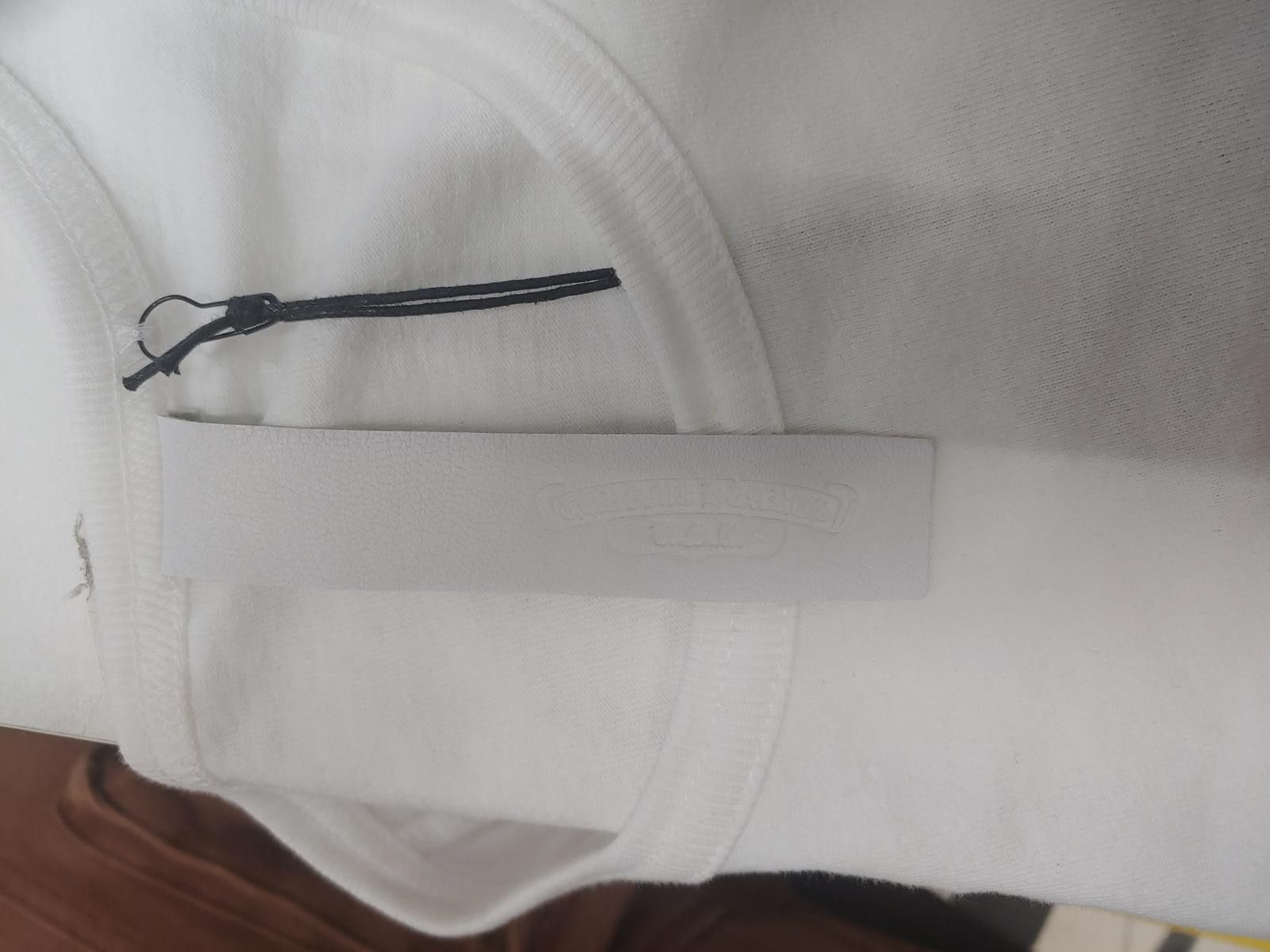 Chrome Hearts Embroidered Pocket Tee in White